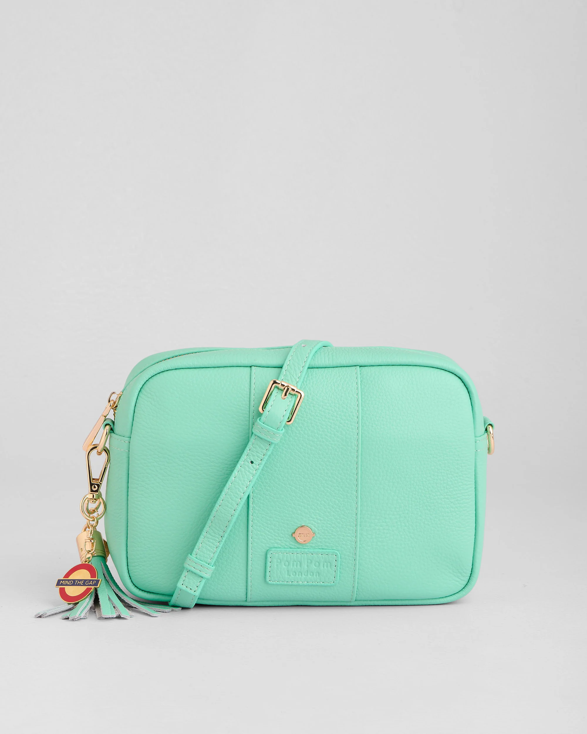Pom Pom London City Bag Waterloo & City Line Aqua - Image 4