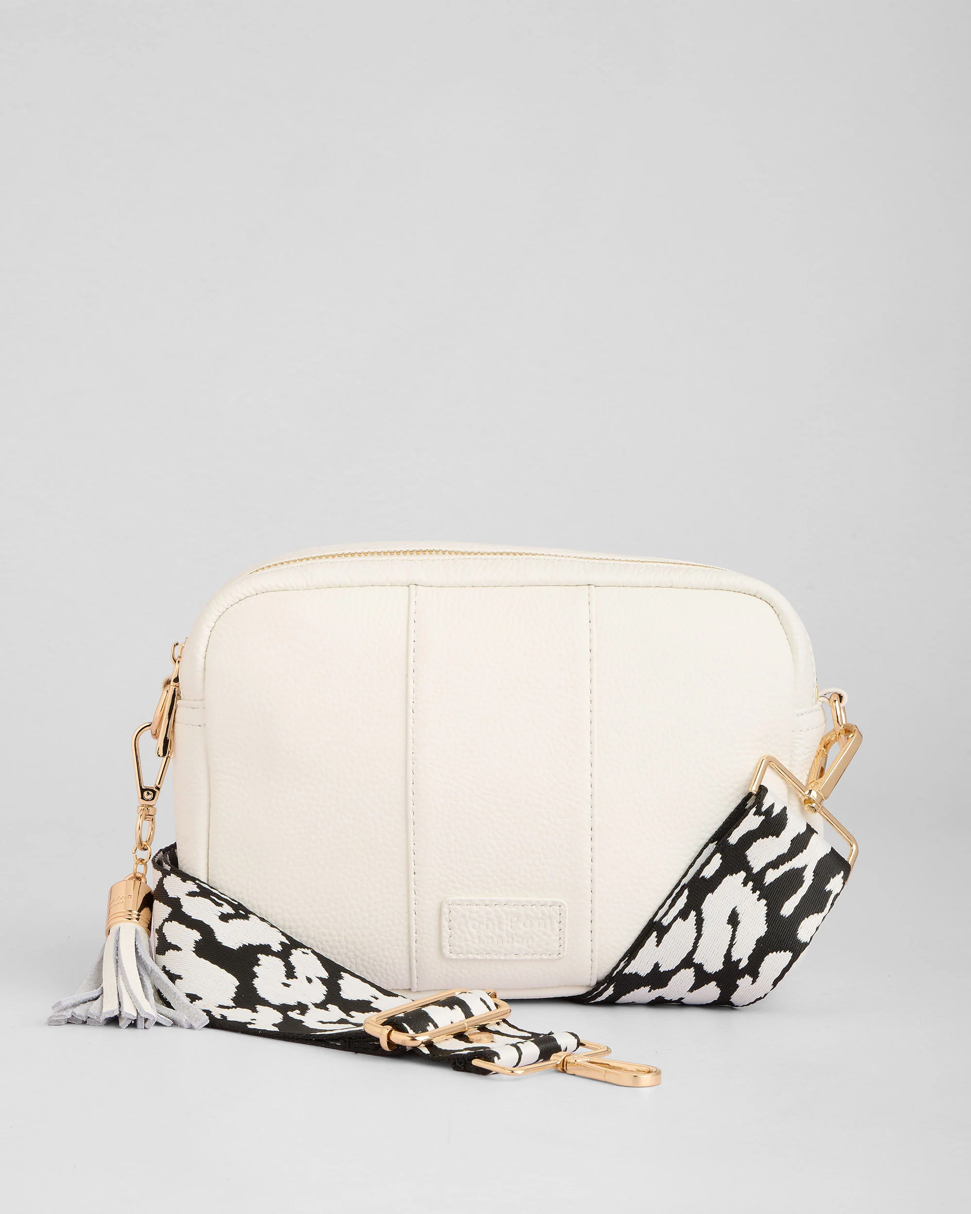 Pom Pom London City Duo Bag Bright White - Image 4