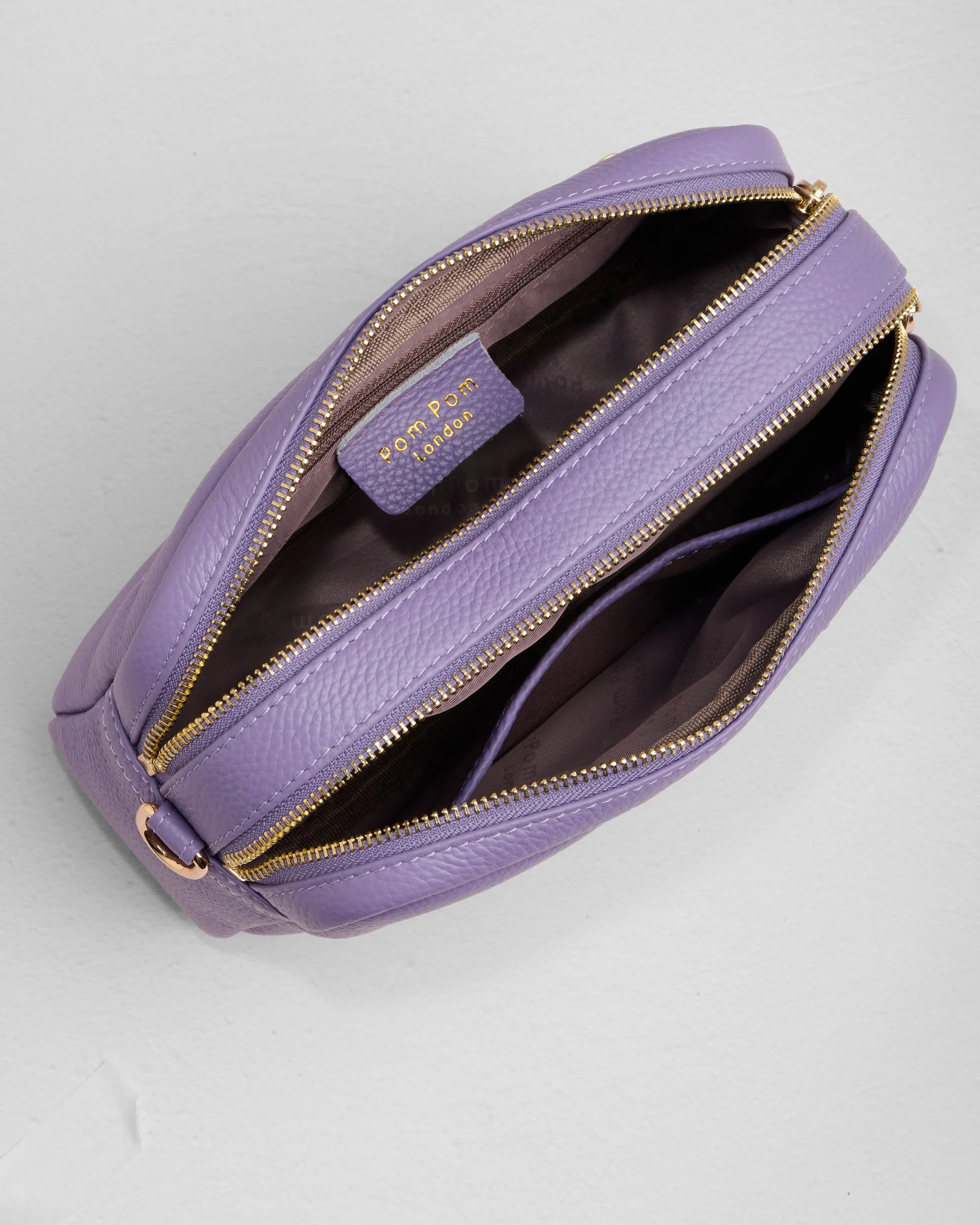 Pom Pom London City Duo Bag French Lavender - Image 6