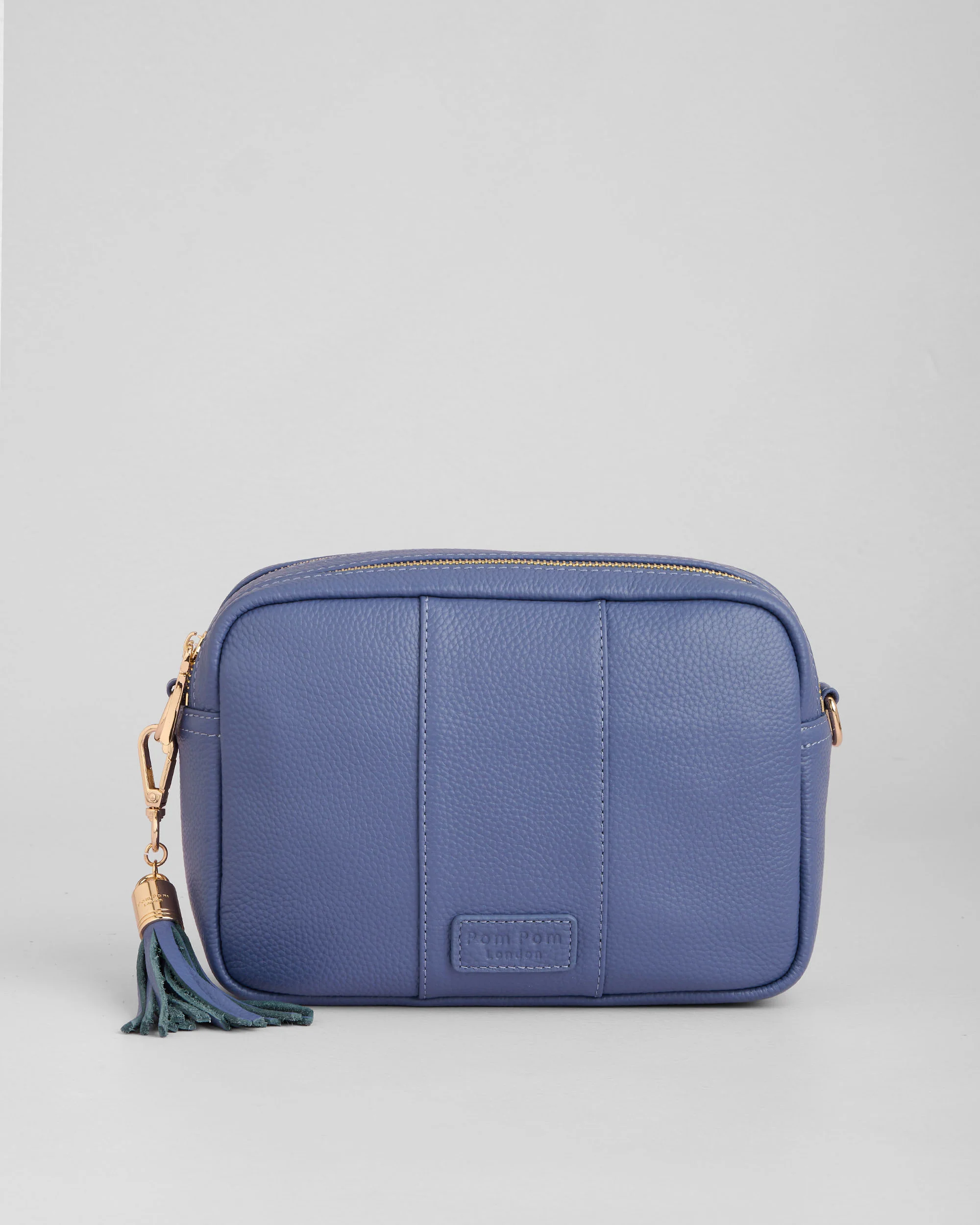 Pom Pom London City Duo Bag Lupin Blue