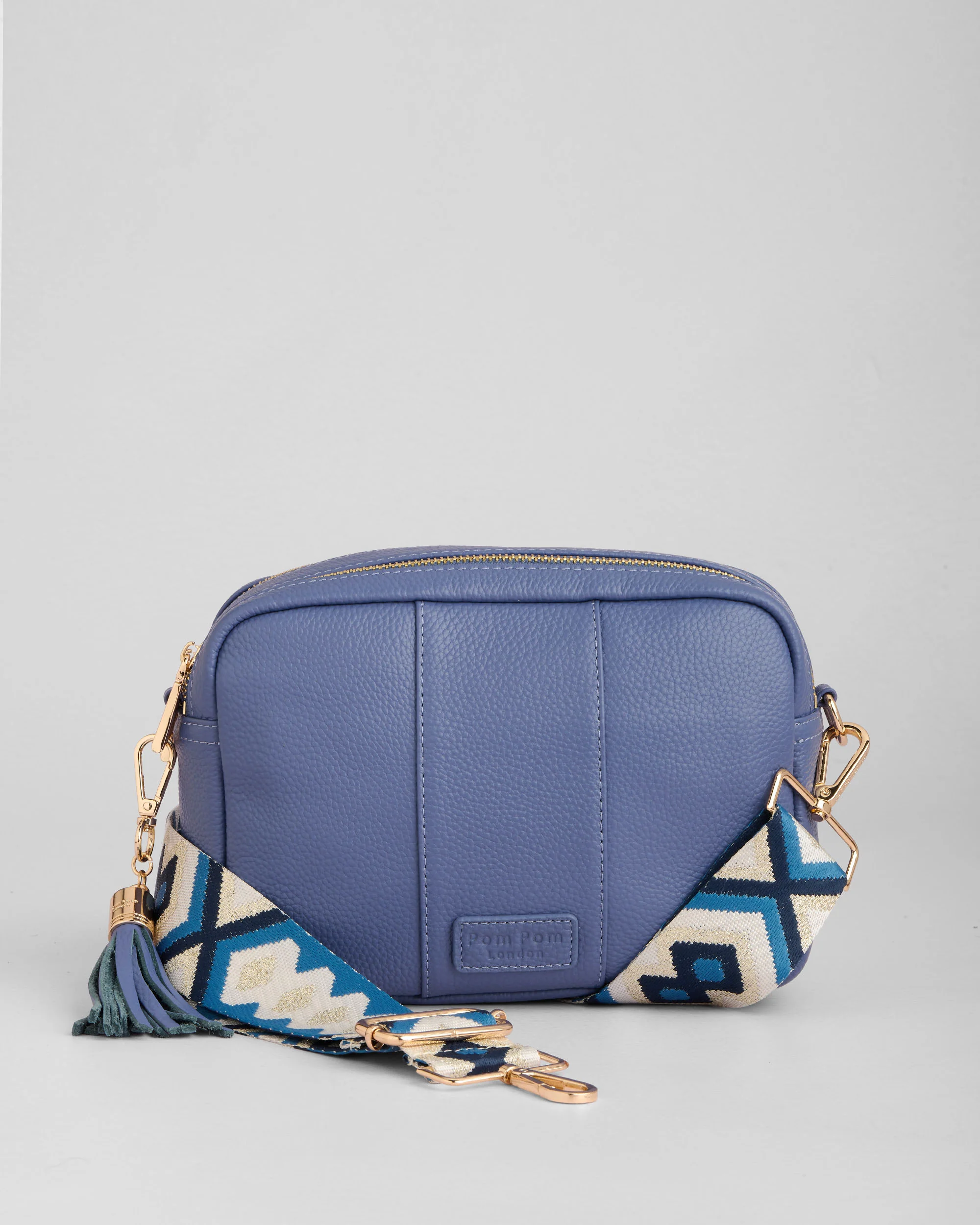 Pom Pom London City Duo Bag Lupin Blue - Image 4