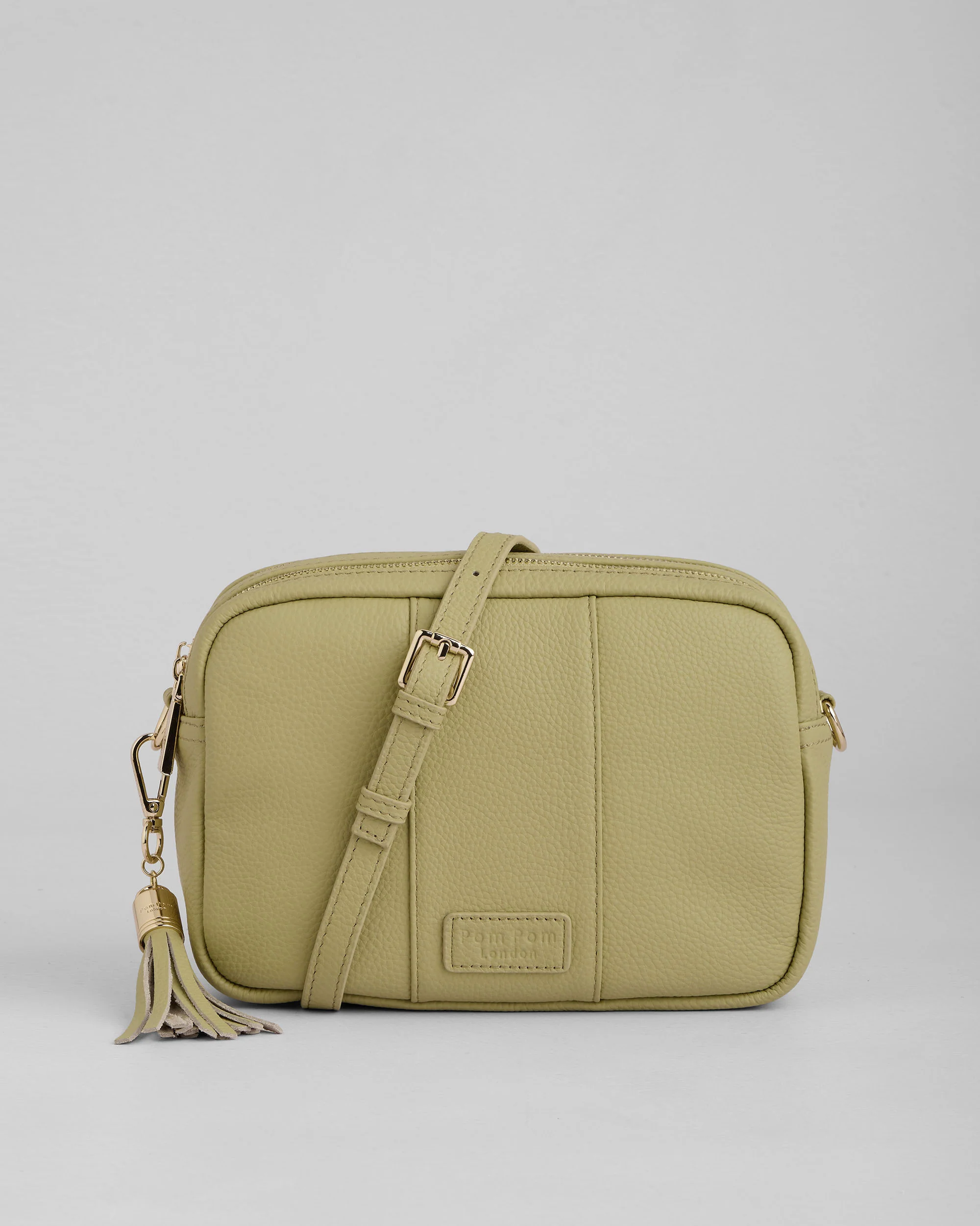 Pom Pom London City Duo Bag Pale Fern - Image 4