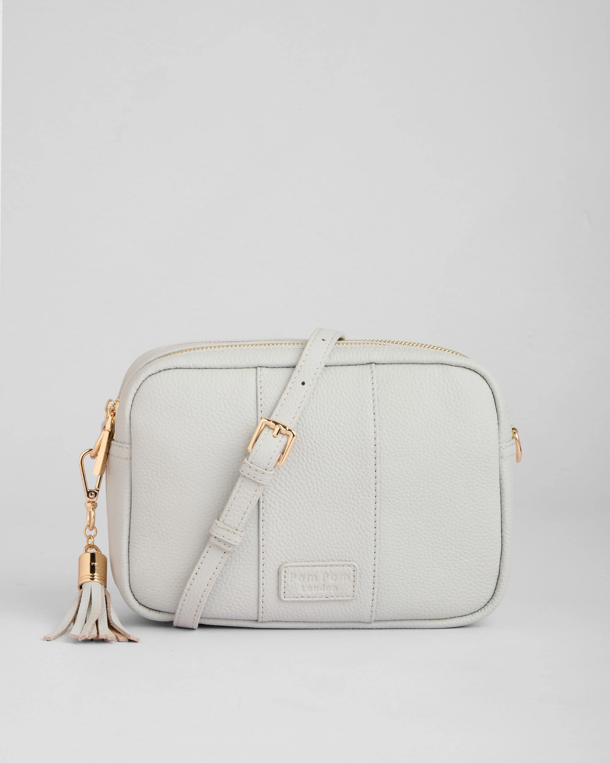 Pom Pom London City Duo Bag Salt Grey - Image 3