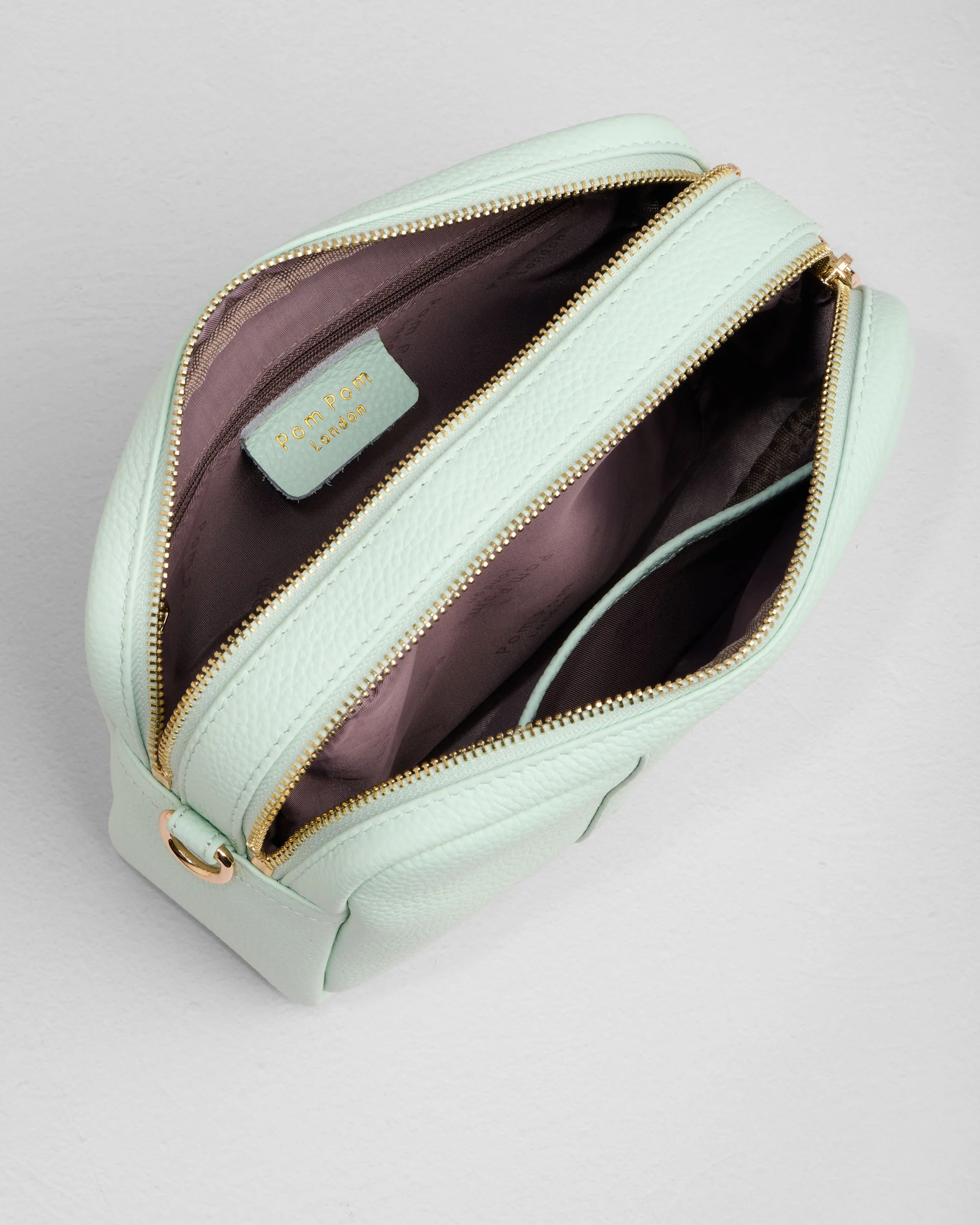 Pom Pom London City Duo Bag Spearmint - Image 6