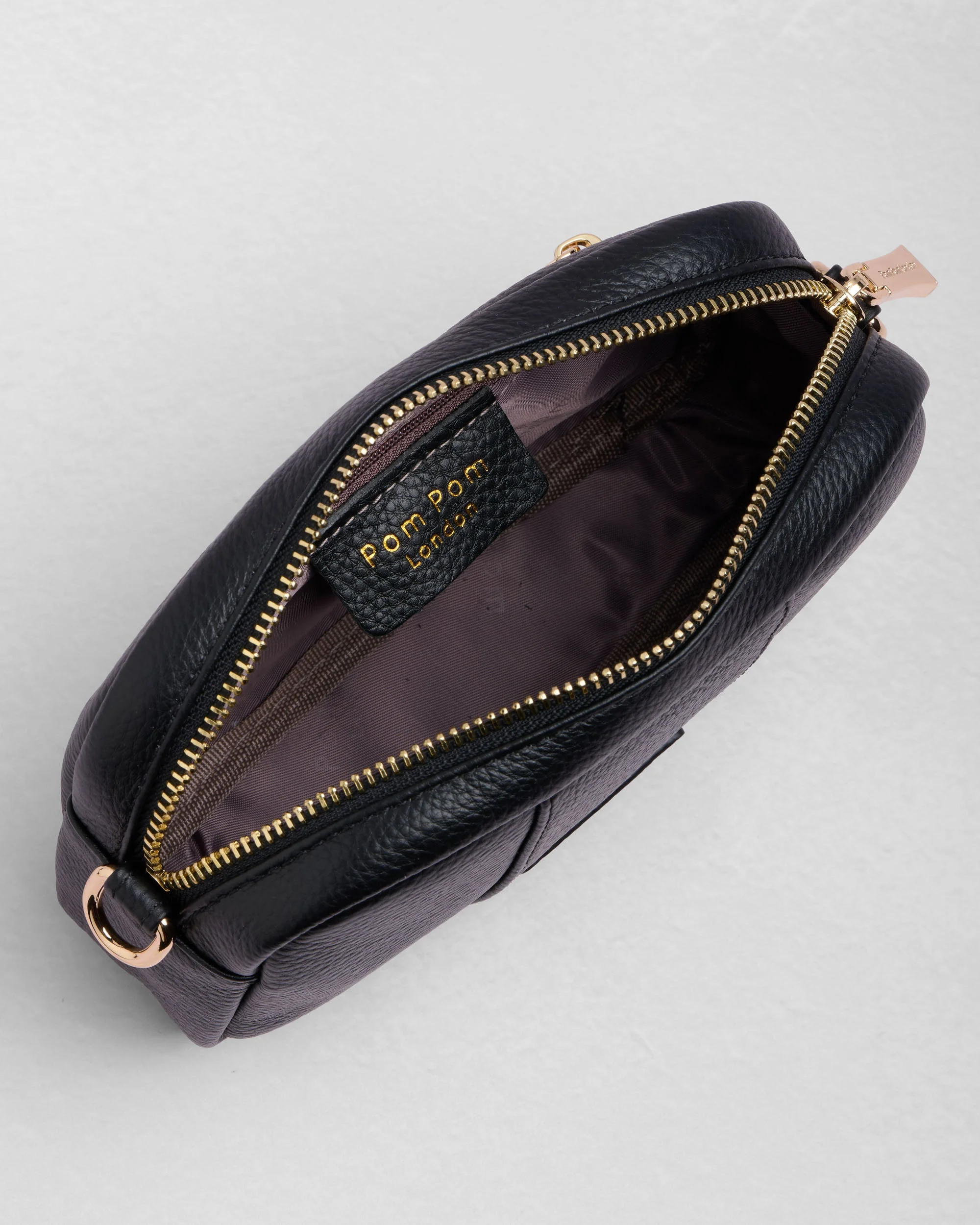 Pom Pom London City MINI Bag Black - Image 6