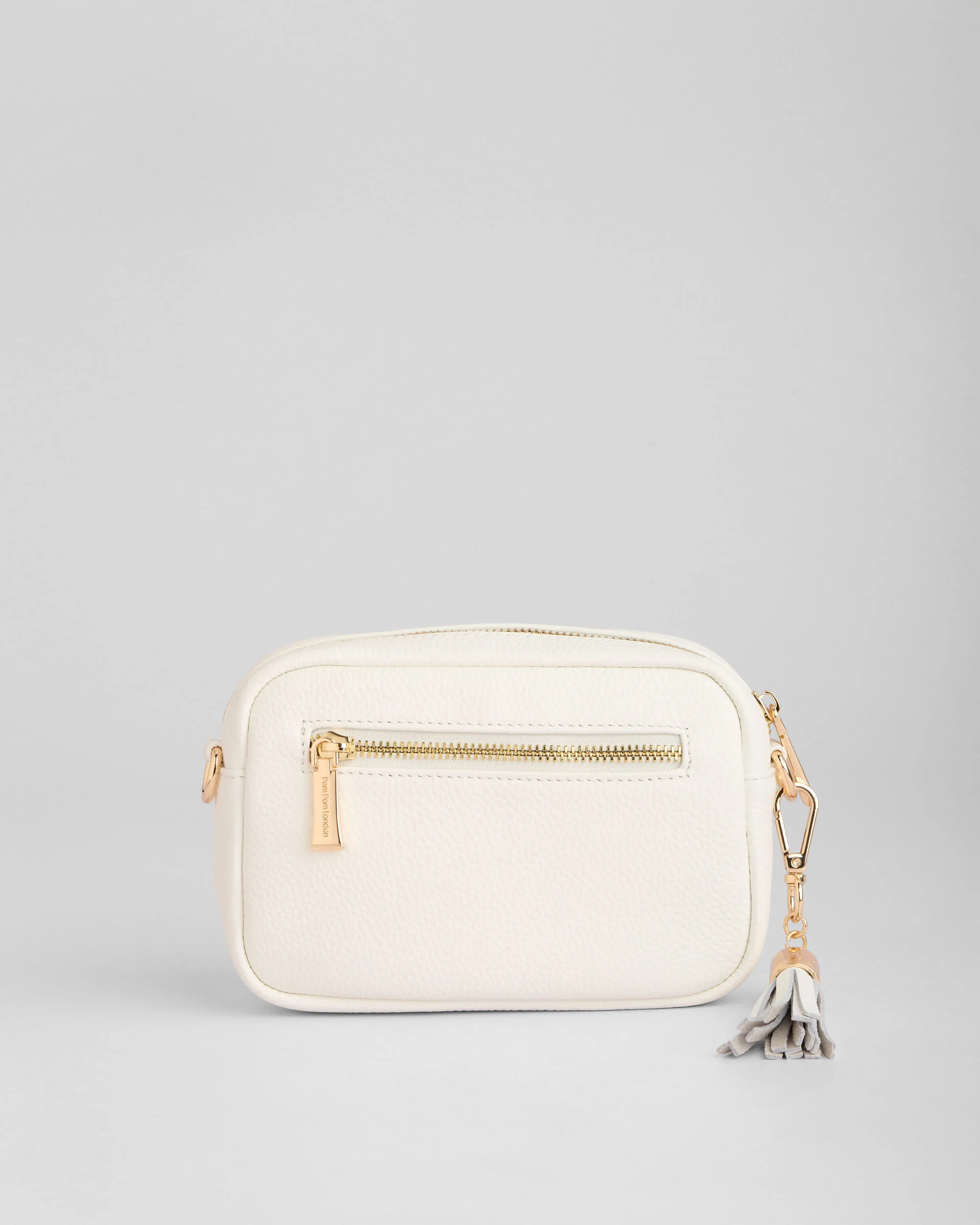 Pom Pom London City MINI Bag Bright White - Image 5