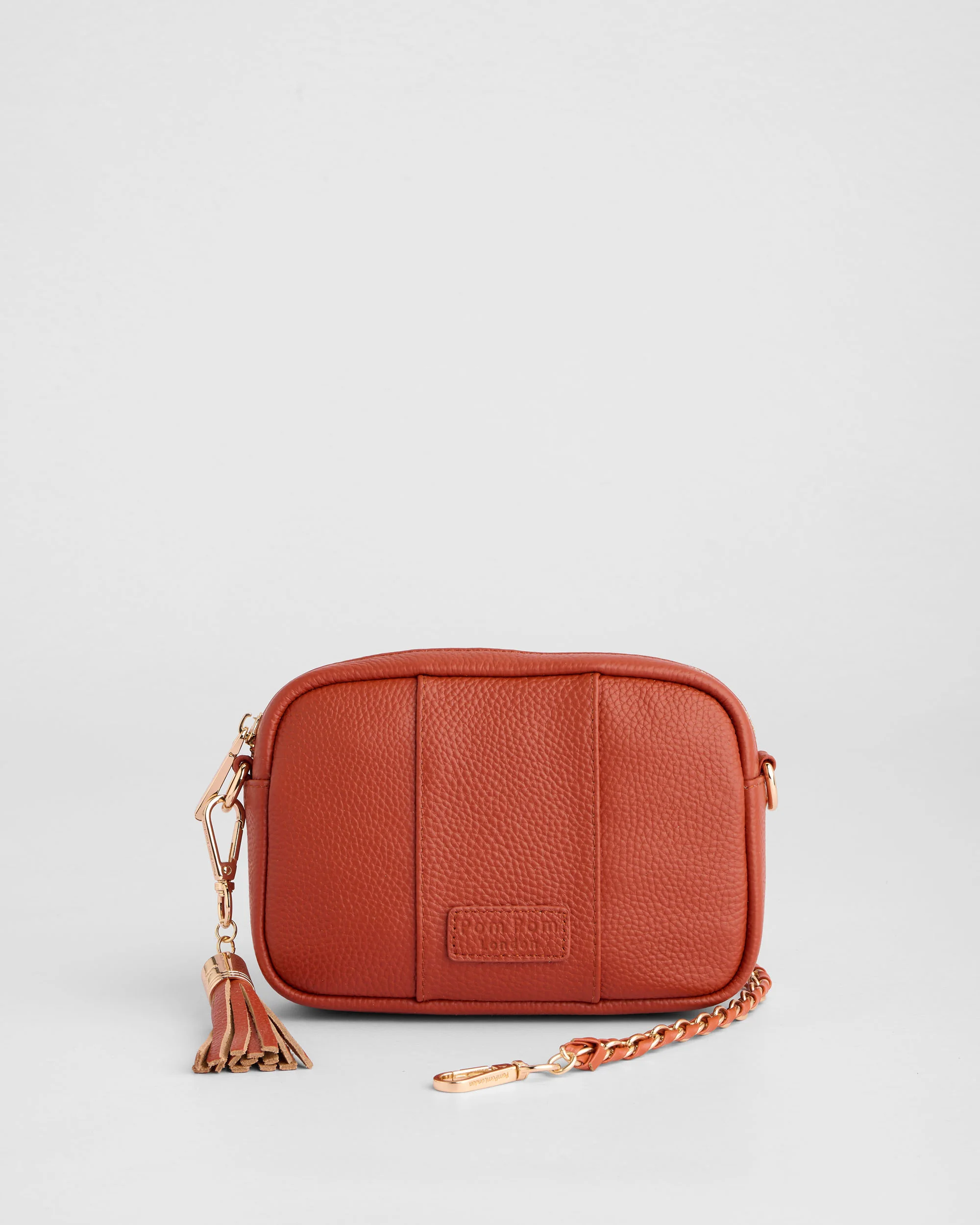 Pom Pom London City MINI Bag Burnt Orange - Image 3
