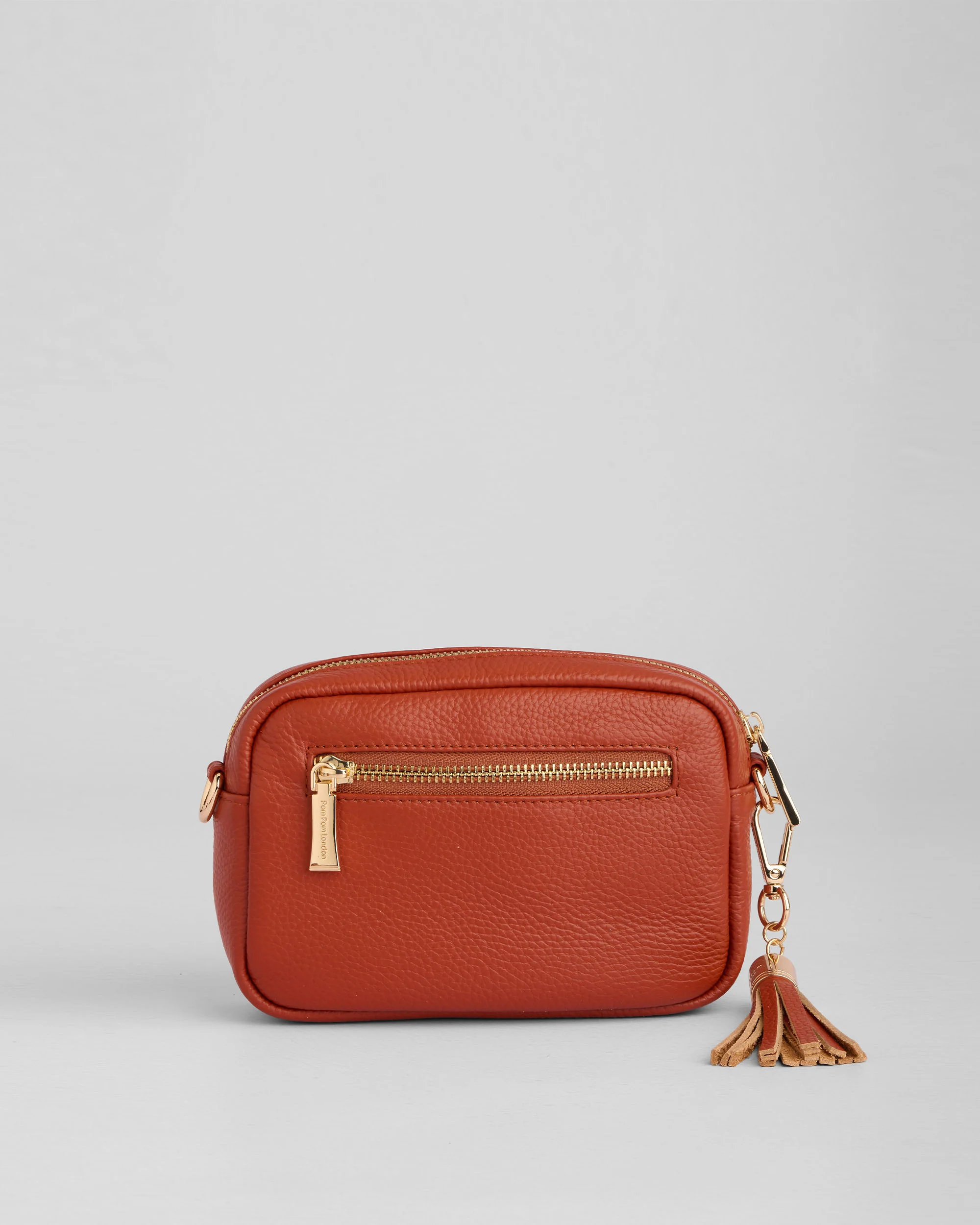 Pom Pom London City MINI Bag Burnt Orange - Image 5