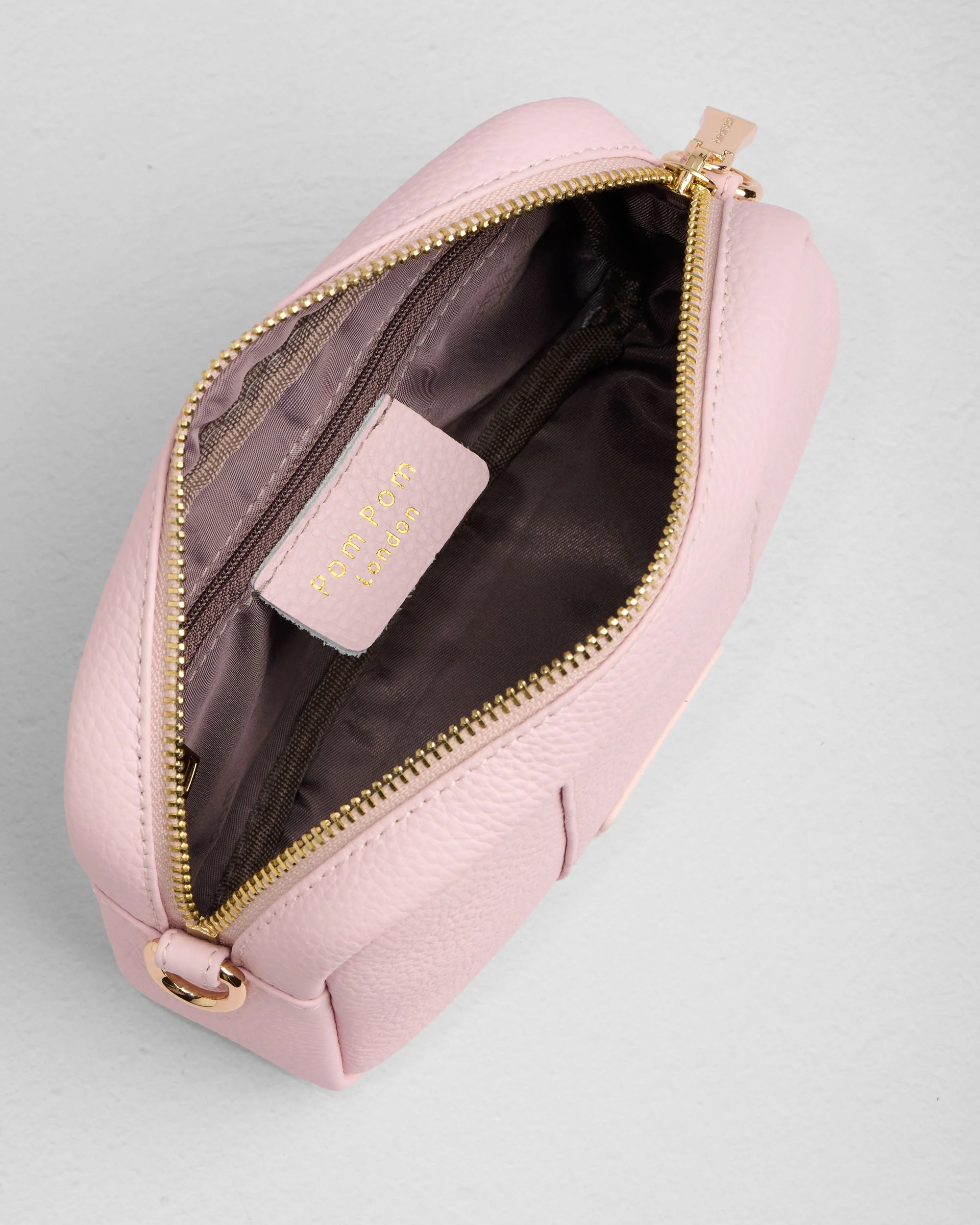 Pom Pom London City MINI Bag Cherry Blossom Pink - Image 6