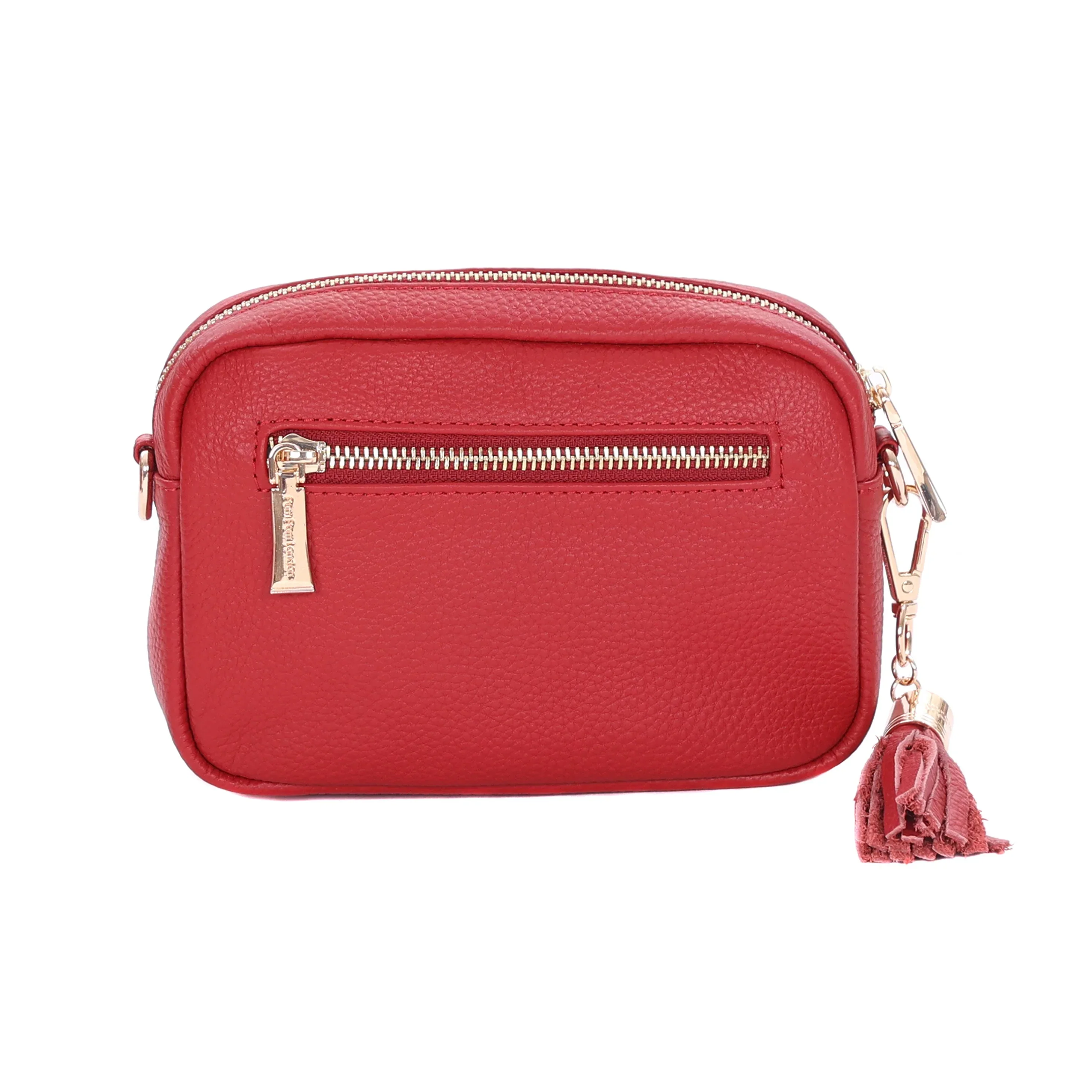 Pom Pom London City MINI Bag Crimson Red - Image 4