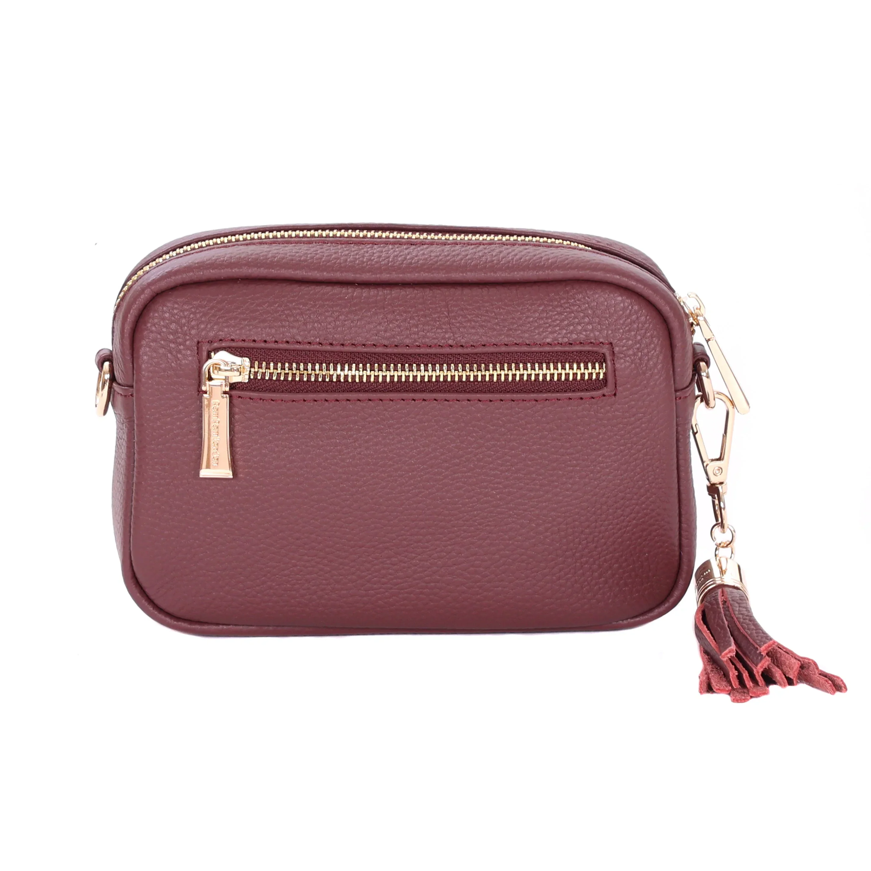 Pom Pom London City MINI Bag Deep Burgundy - Image 4