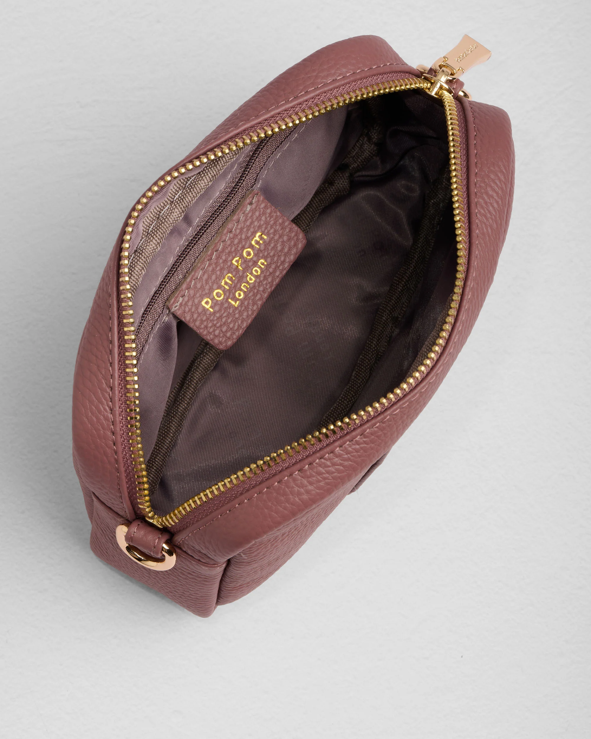 Pom Pom London City MINI Bag Dusky Orchid - Image 6