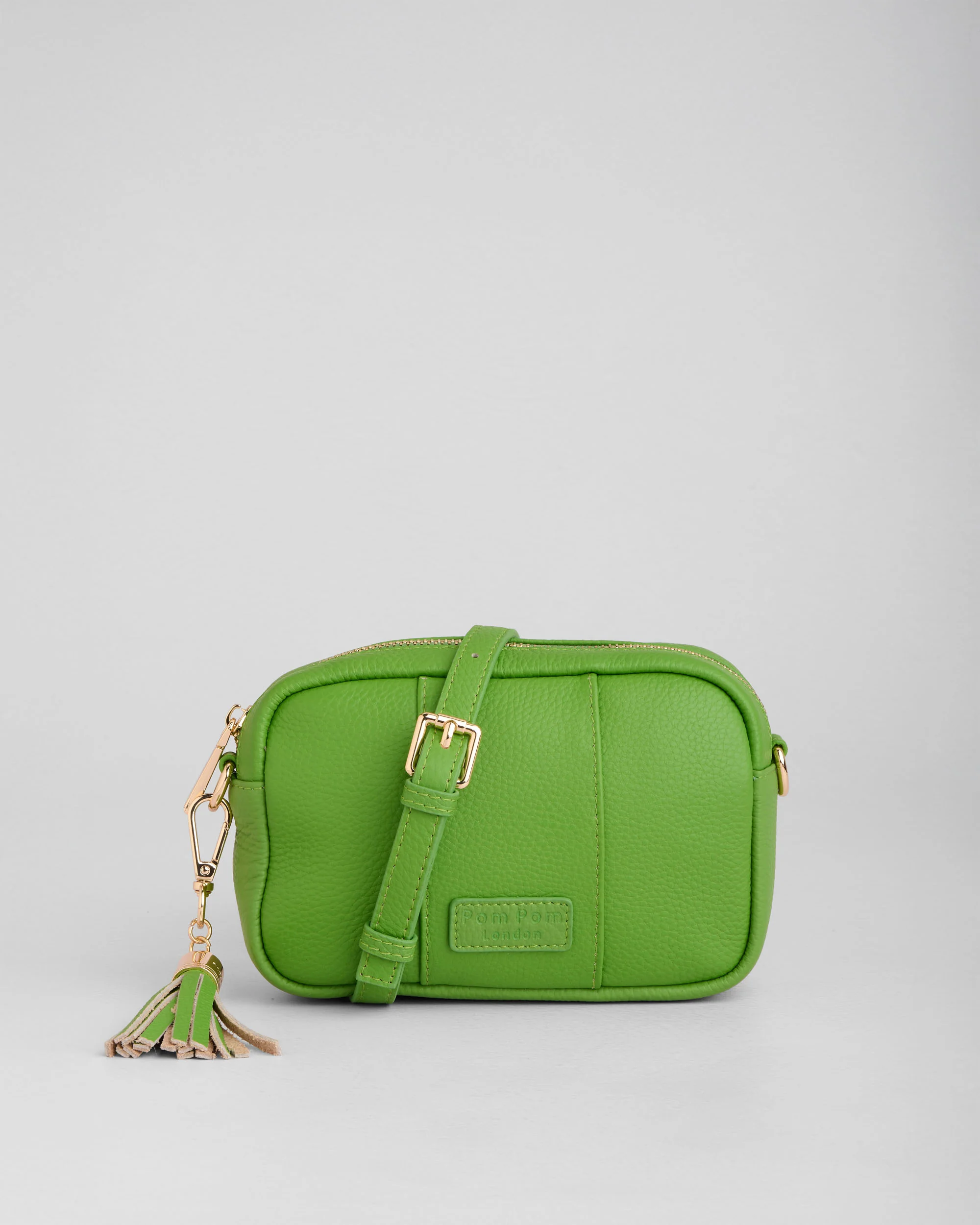 Pom Pom London City MINI Bag Frog Green - Image 3