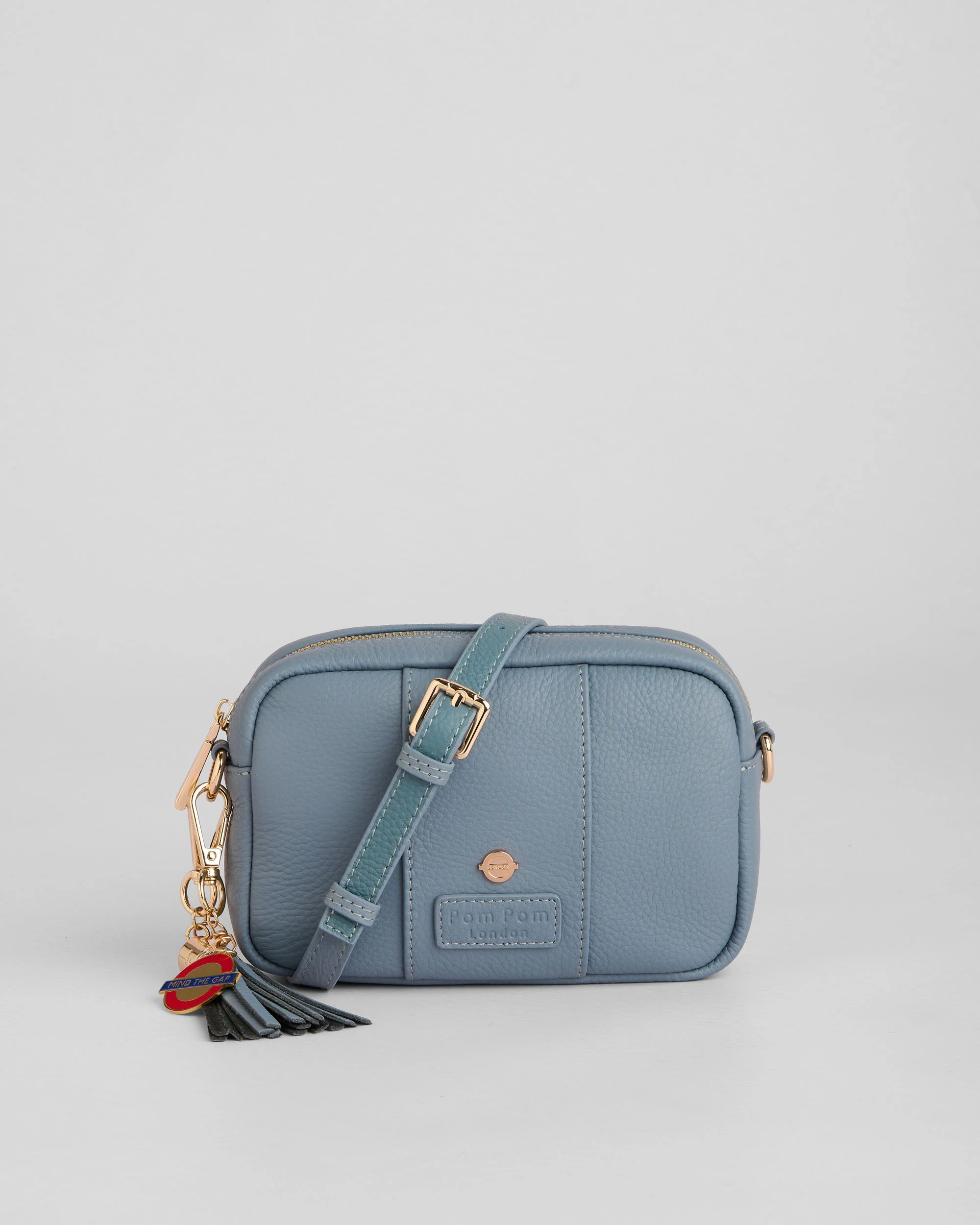 Pom Pom London City MINI Bag Jubilee Line Grey - Image 4