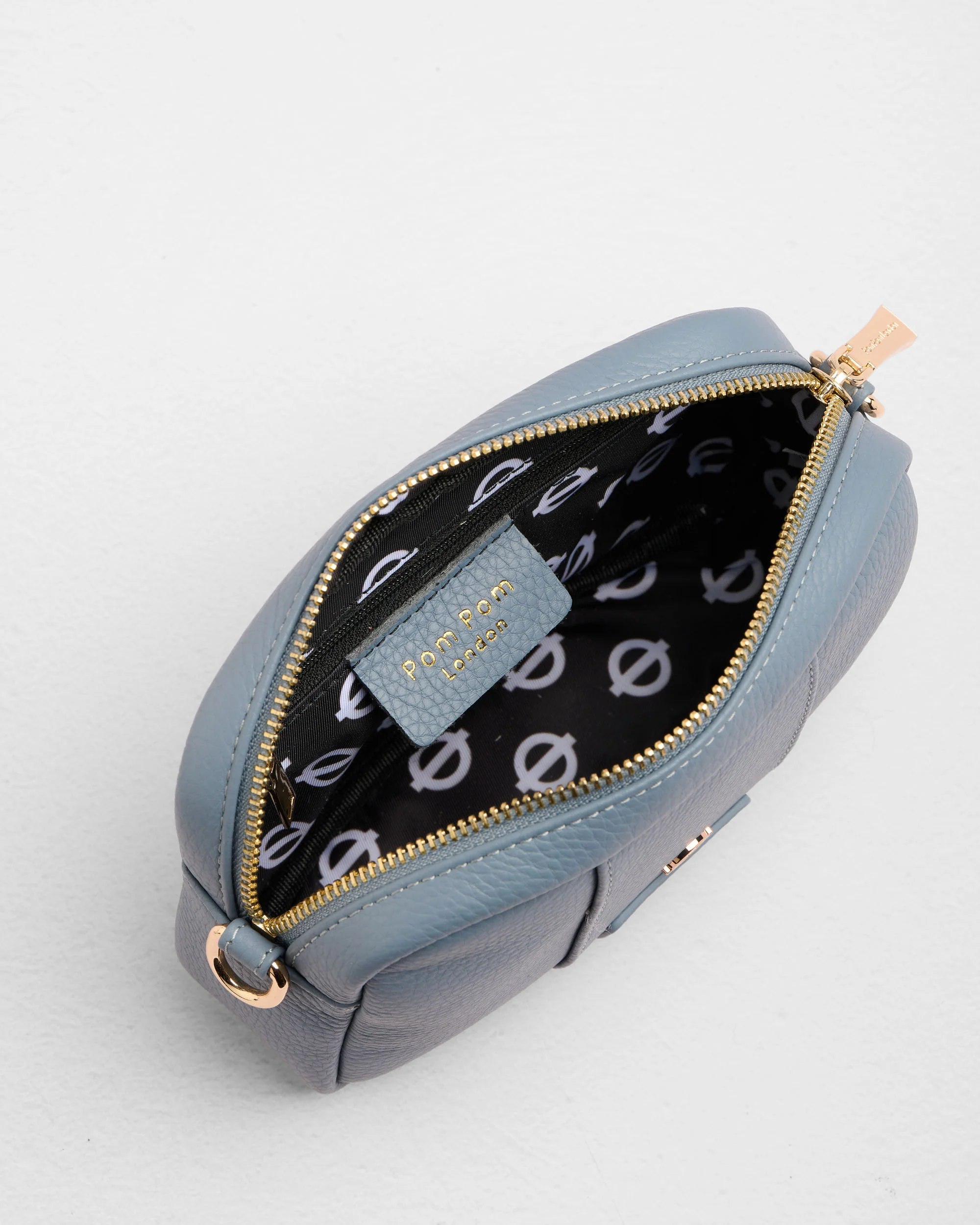 Pom Pom London City MINI Bag Jubilee Line Grey - Image 6
