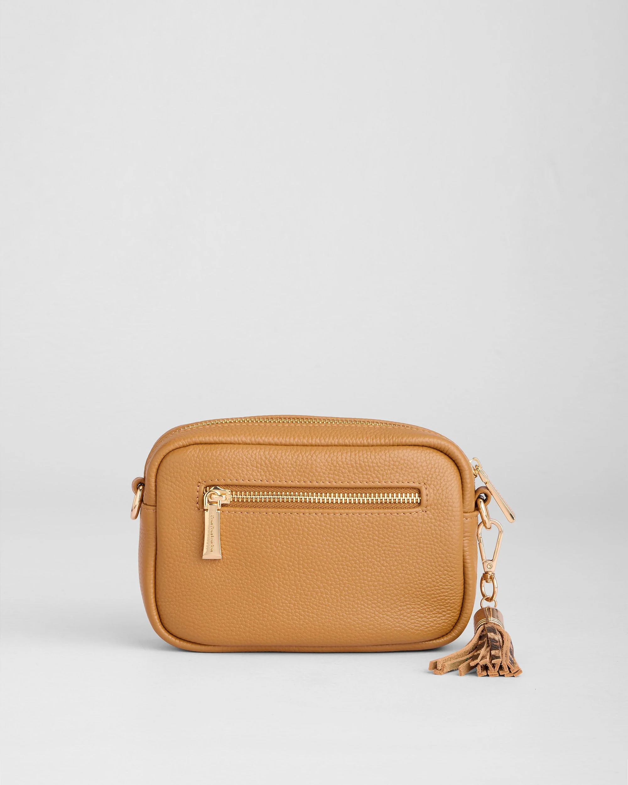 Pom Pom London City MINI Bag Leopard Print Maple - Image 4