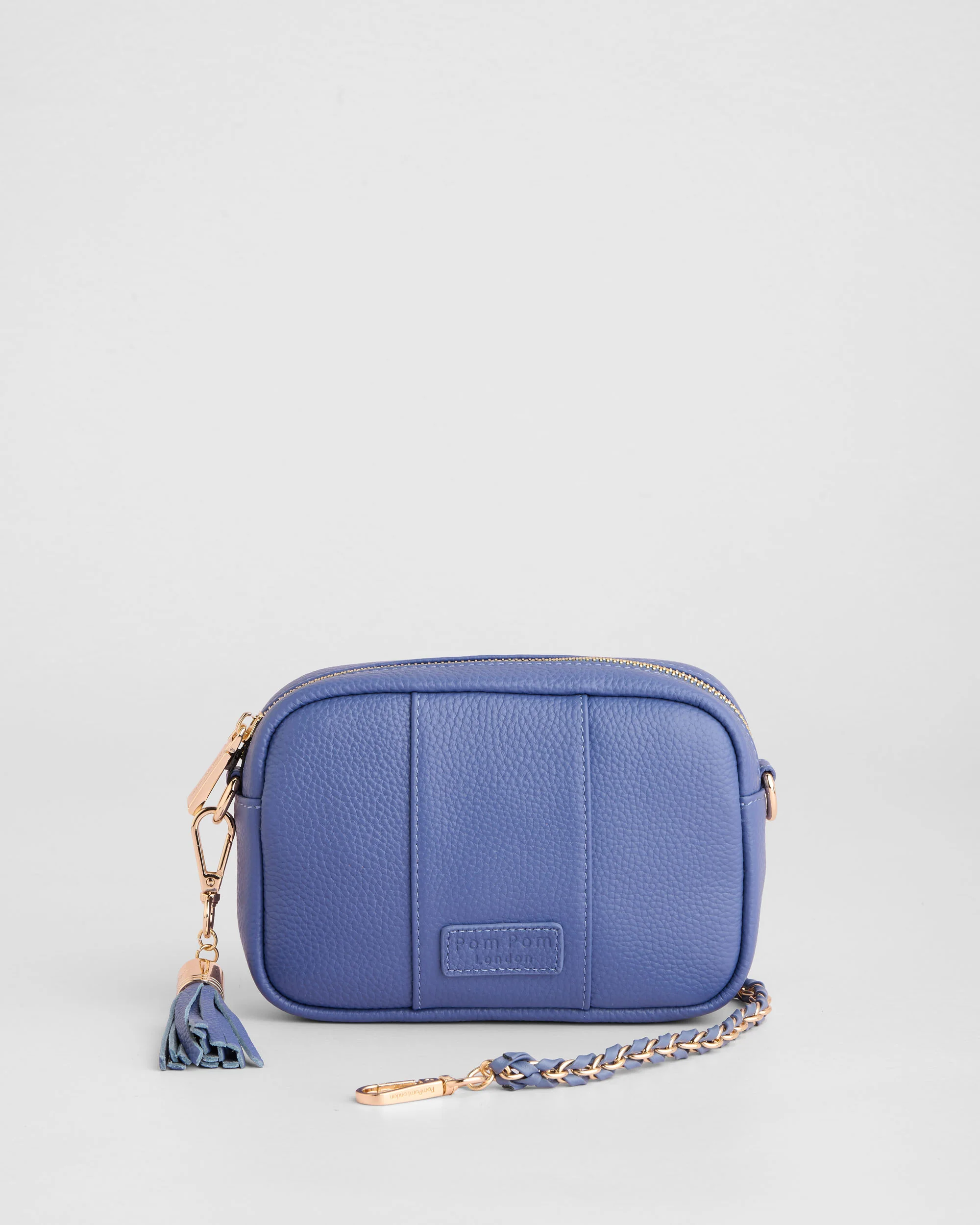 Pom Pom London City MINI Bag Lupin Blue - Image 3