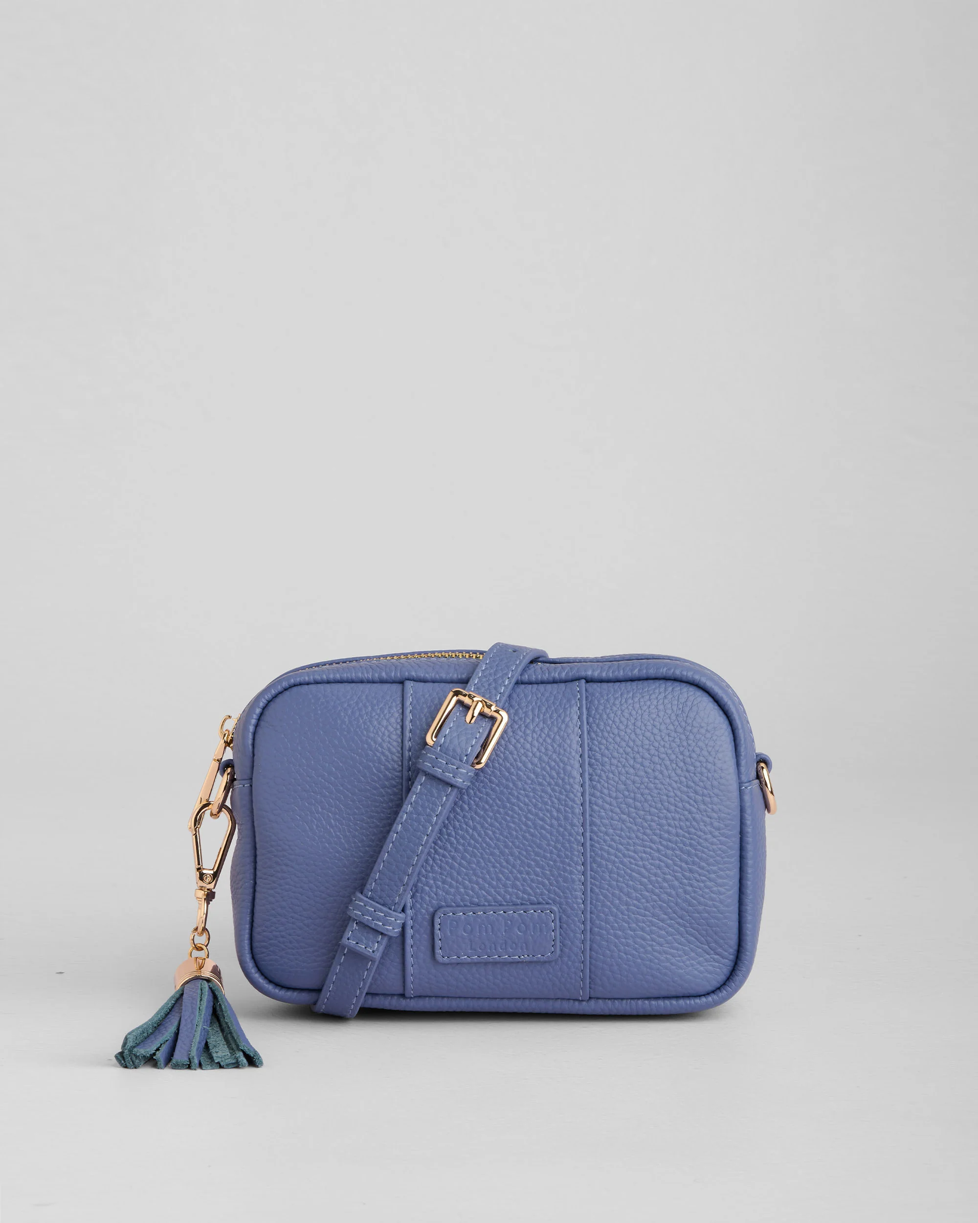 Pom Pom London City MINI Bag Lupin Blue - Image 4