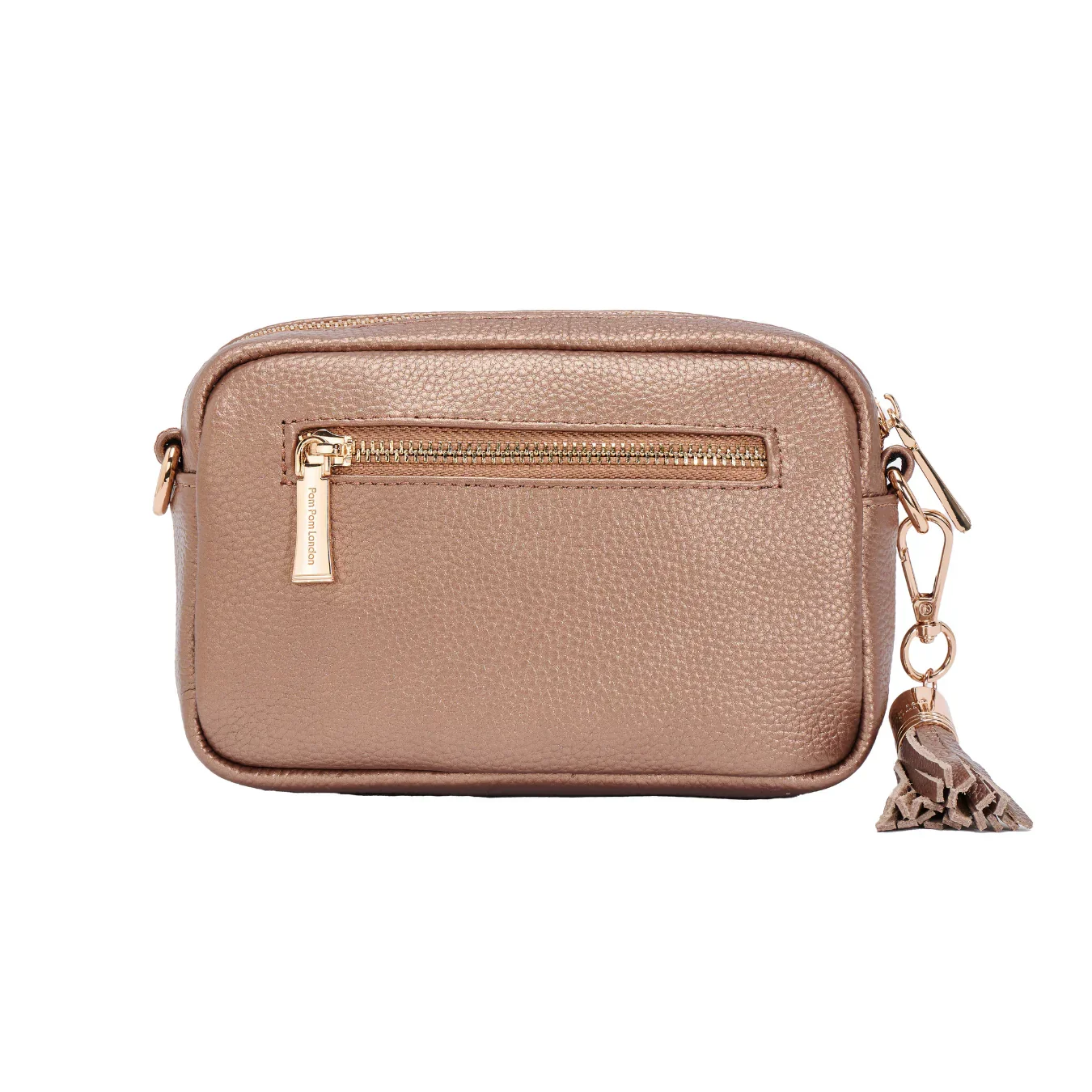 Pom Pom London City MINI Bag Metallic Bronze - Image 5