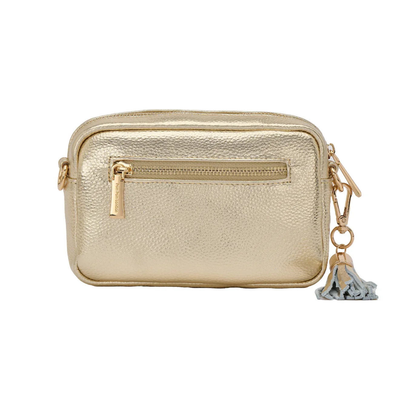Pom Pom London City MINI Bag Metallic Gold - Image 5