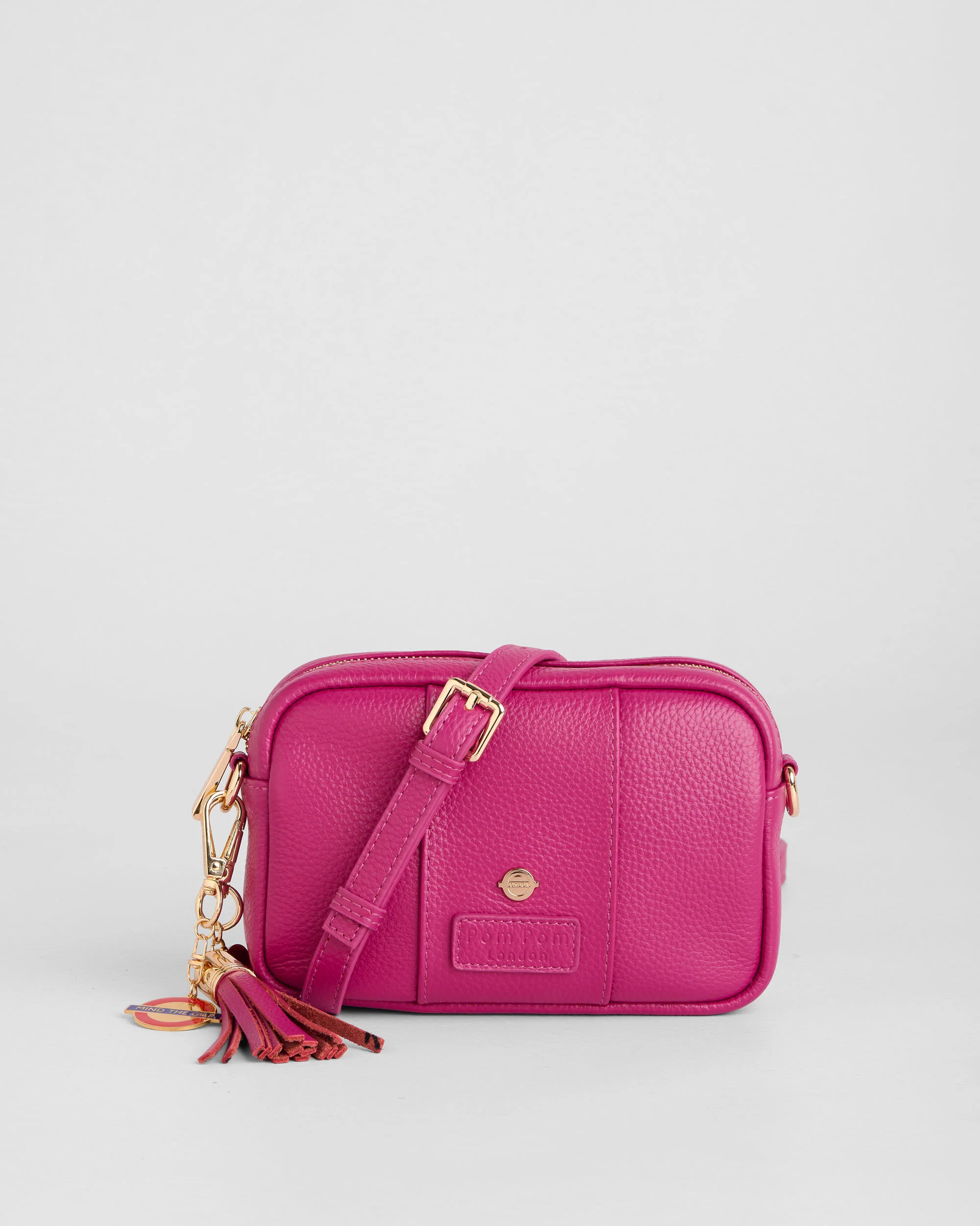 Pom Pom London City MINI Bag Metropolitan Line Magenta - Image 4