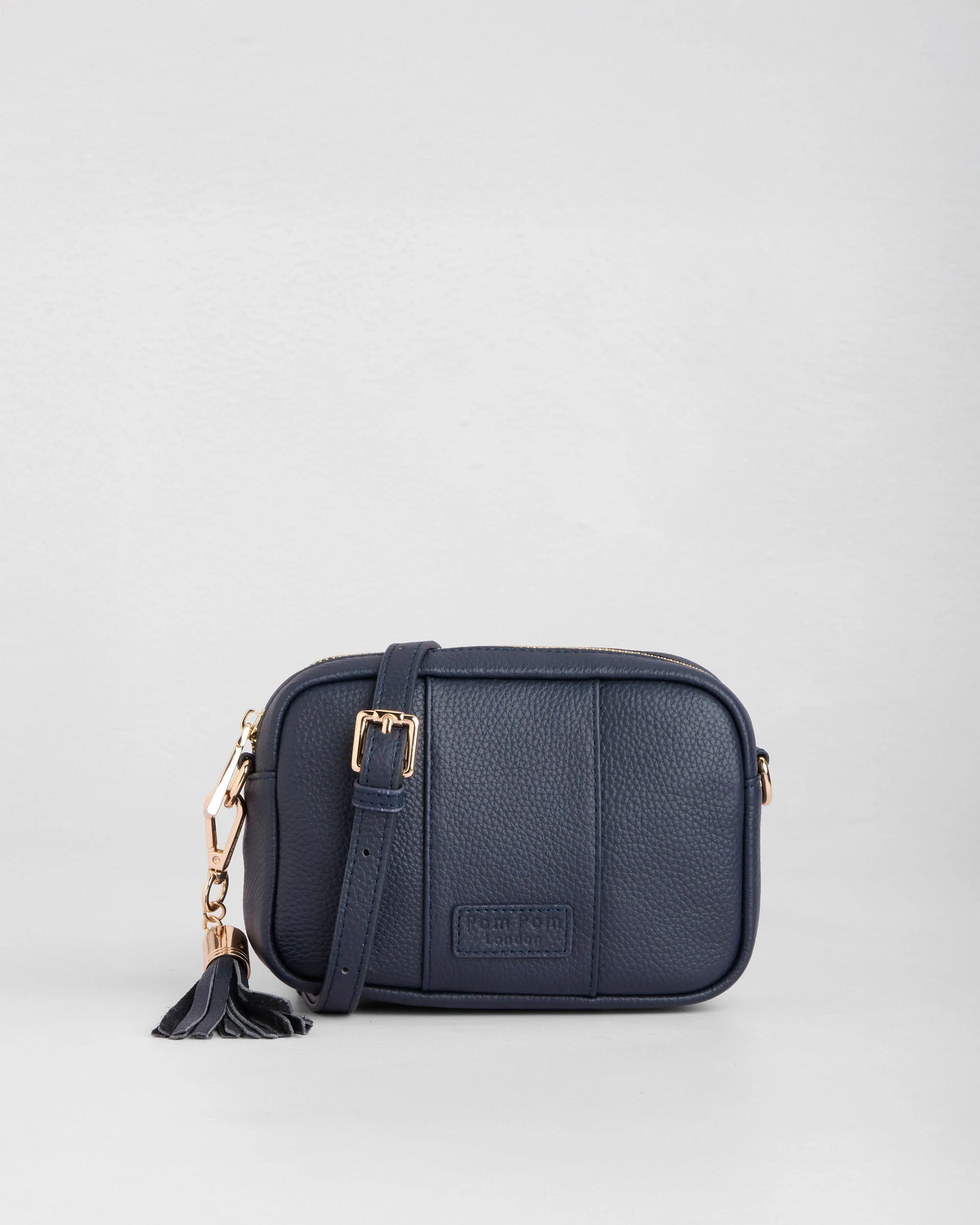 Pom Pom London City MINI Bag Navy - Image 3