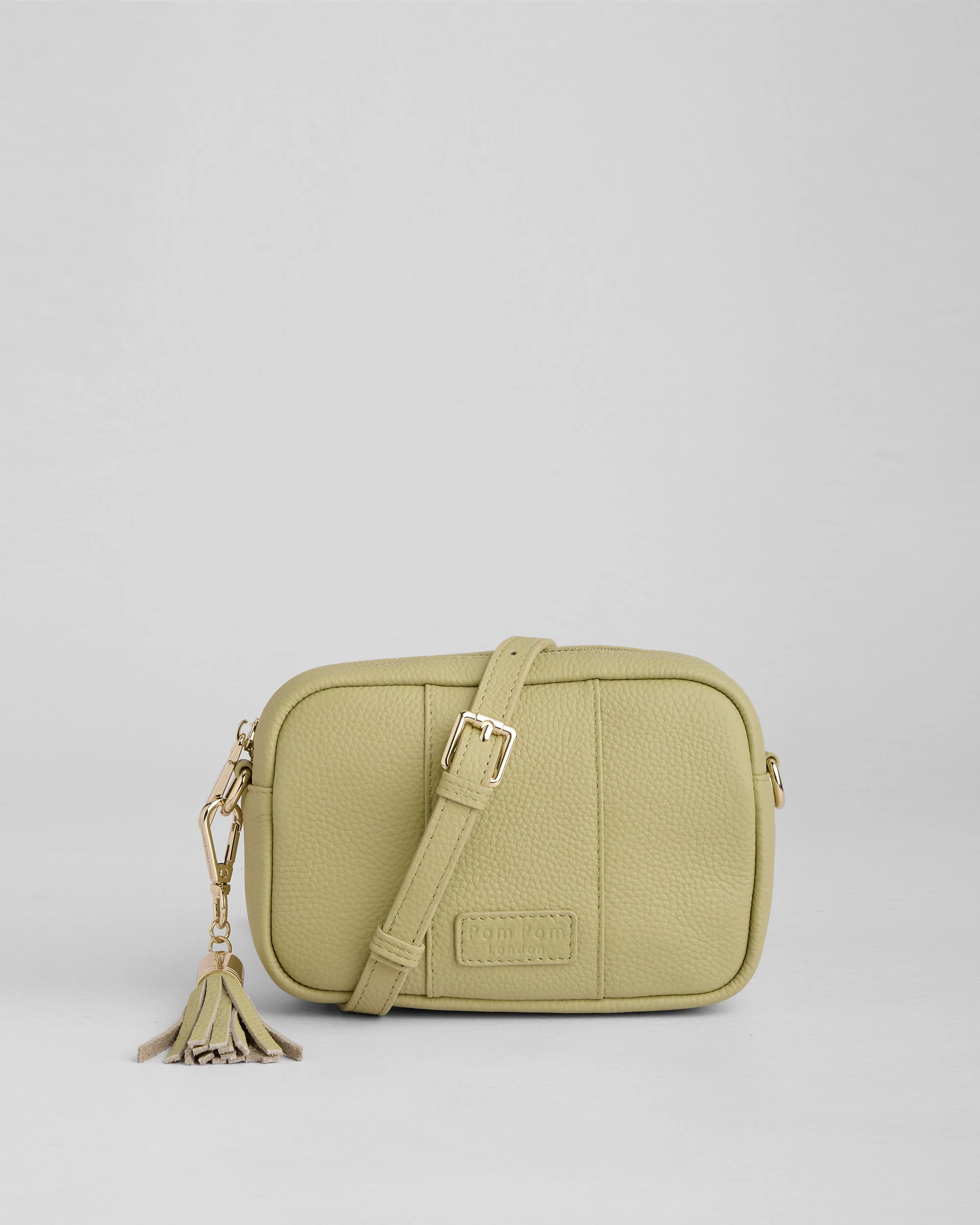 Pom Pom London City MINI Bag Pale Fern - Image 5