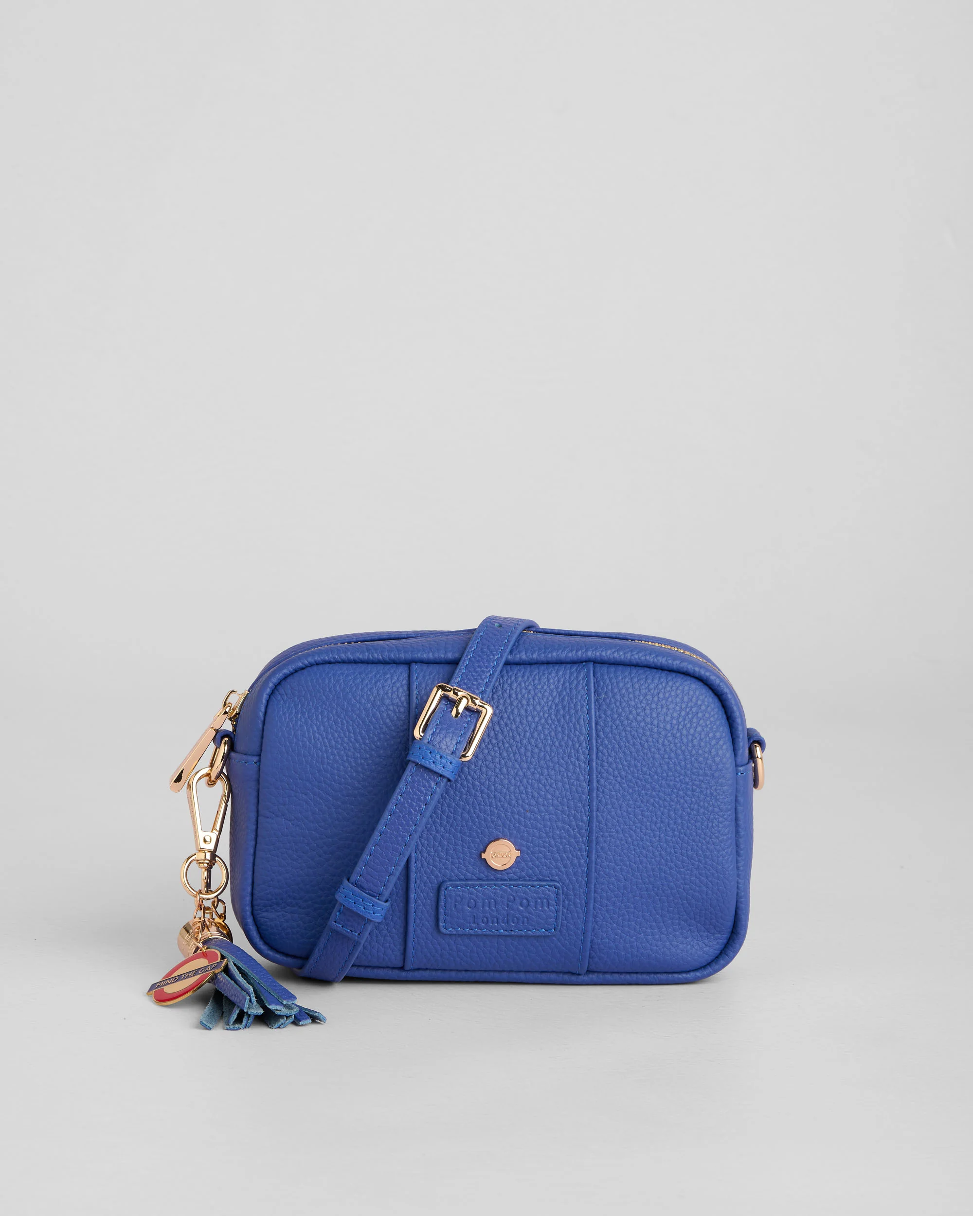 Pom Pom London City MINI Bag Piccadilly Line Blue - Image 4