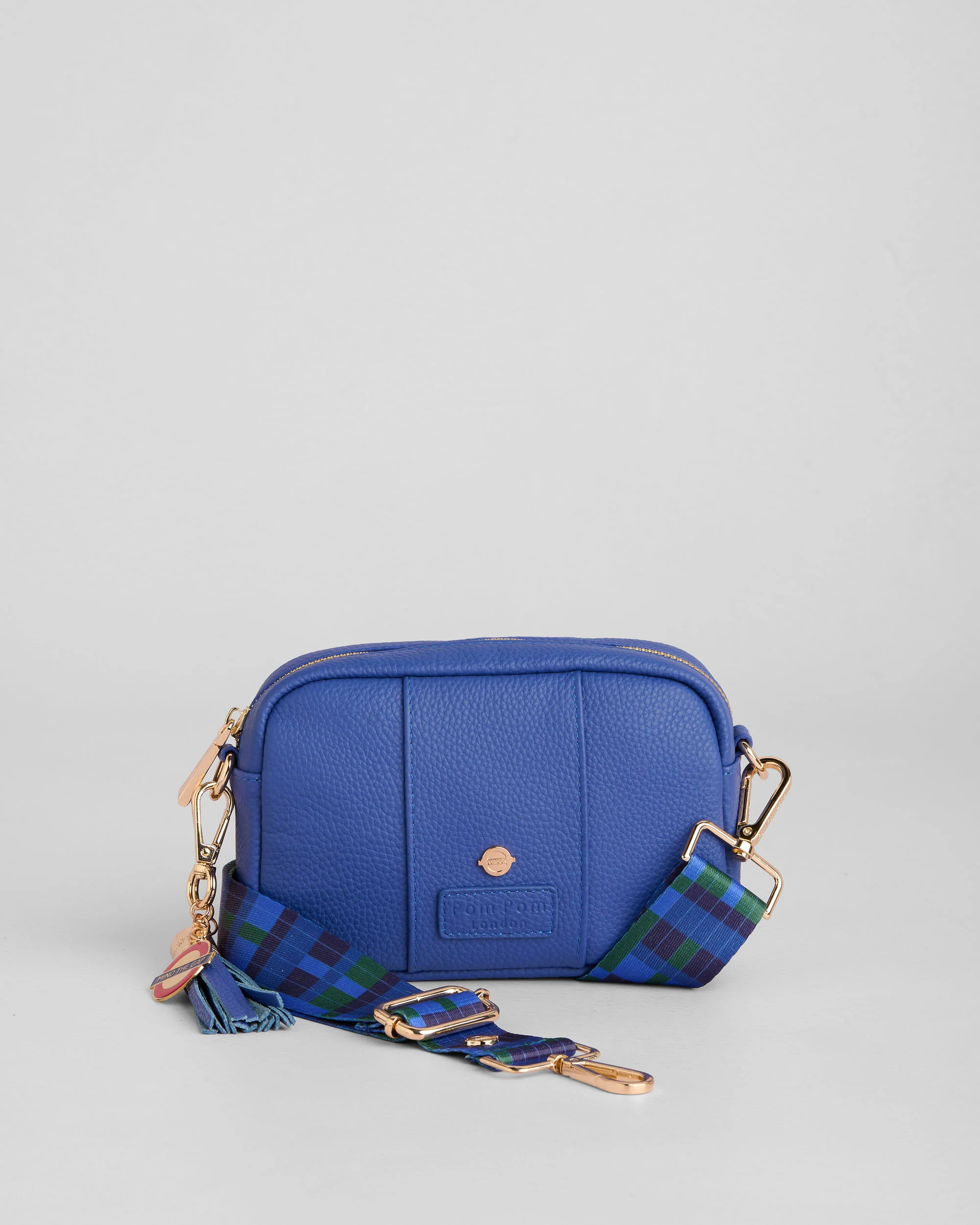 Pom Pom London City MINI Bag Piccadilly Line Blue - Image 5