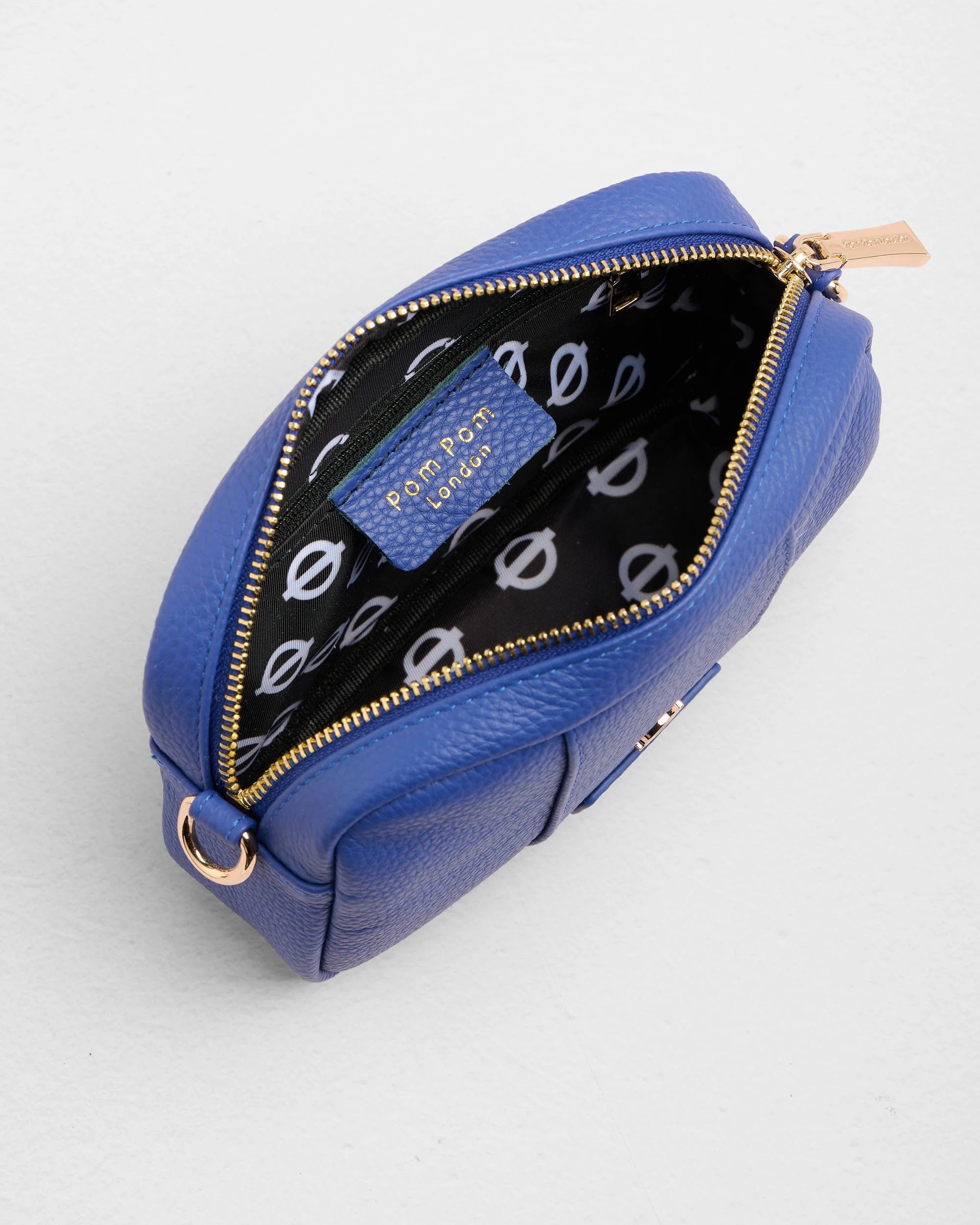 Pom Pom London City MINI Bag Piccadilly Line Blue - Image 6