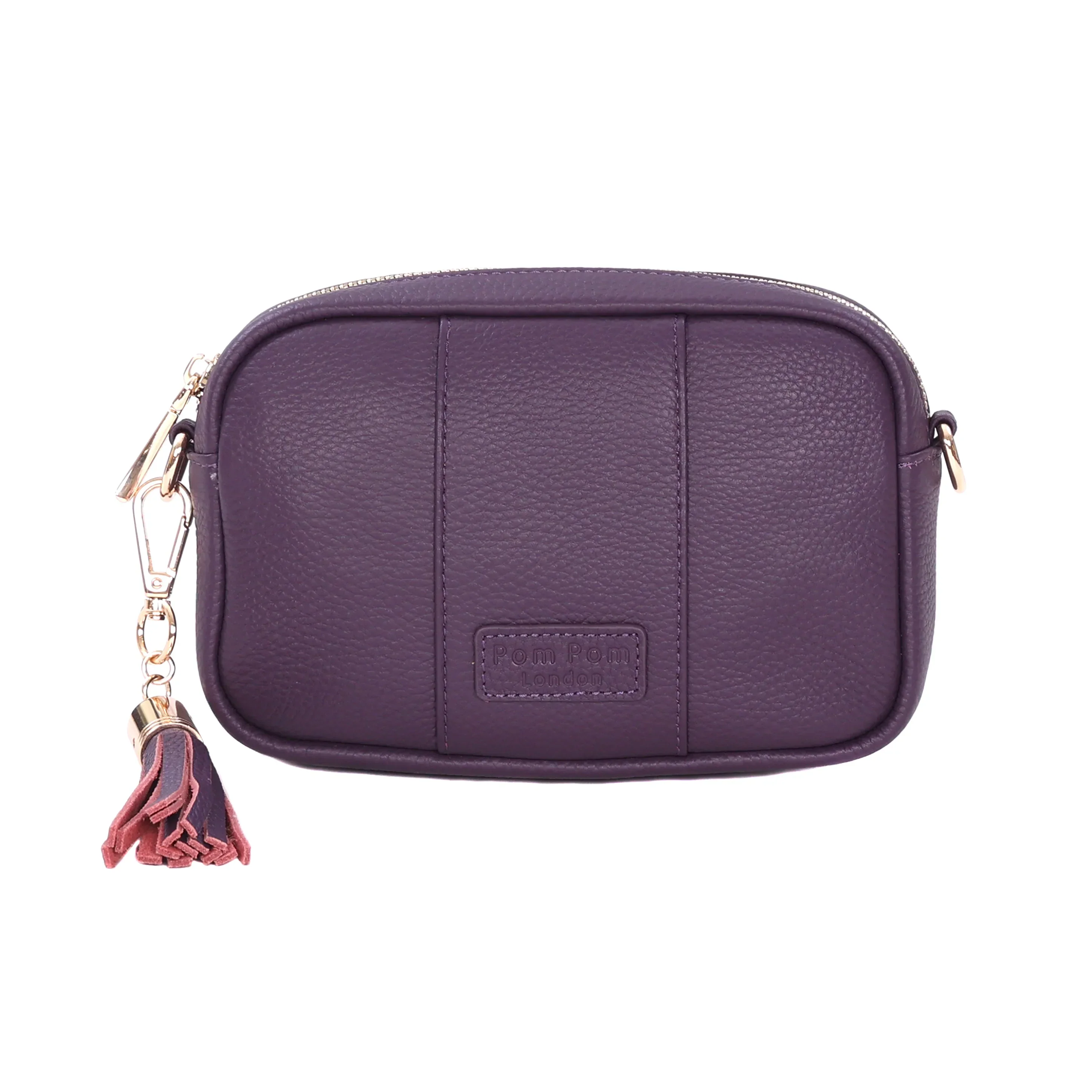 Pom Pom London City MINI Bag Purple Nightshade