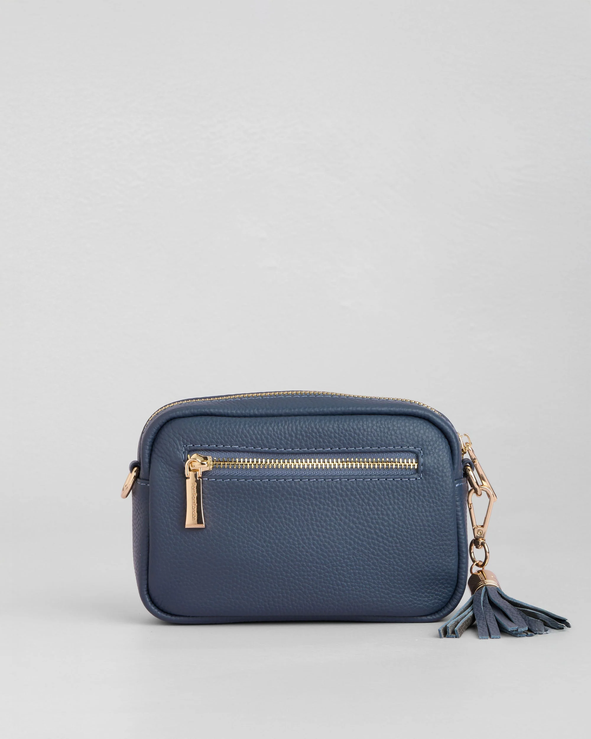 Pom Pom London City MINI Bag Slate Blue - Image 5