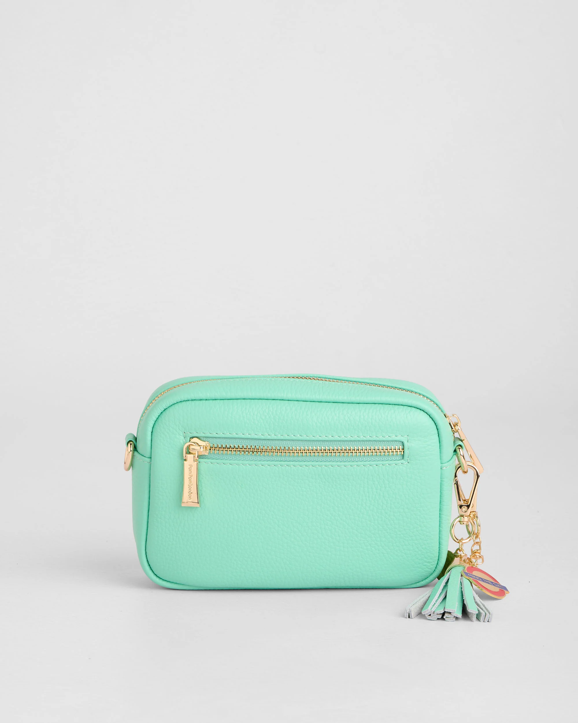 Pom Pom London City MINI Bag Waterloo & City Line Turquoise - Image 3