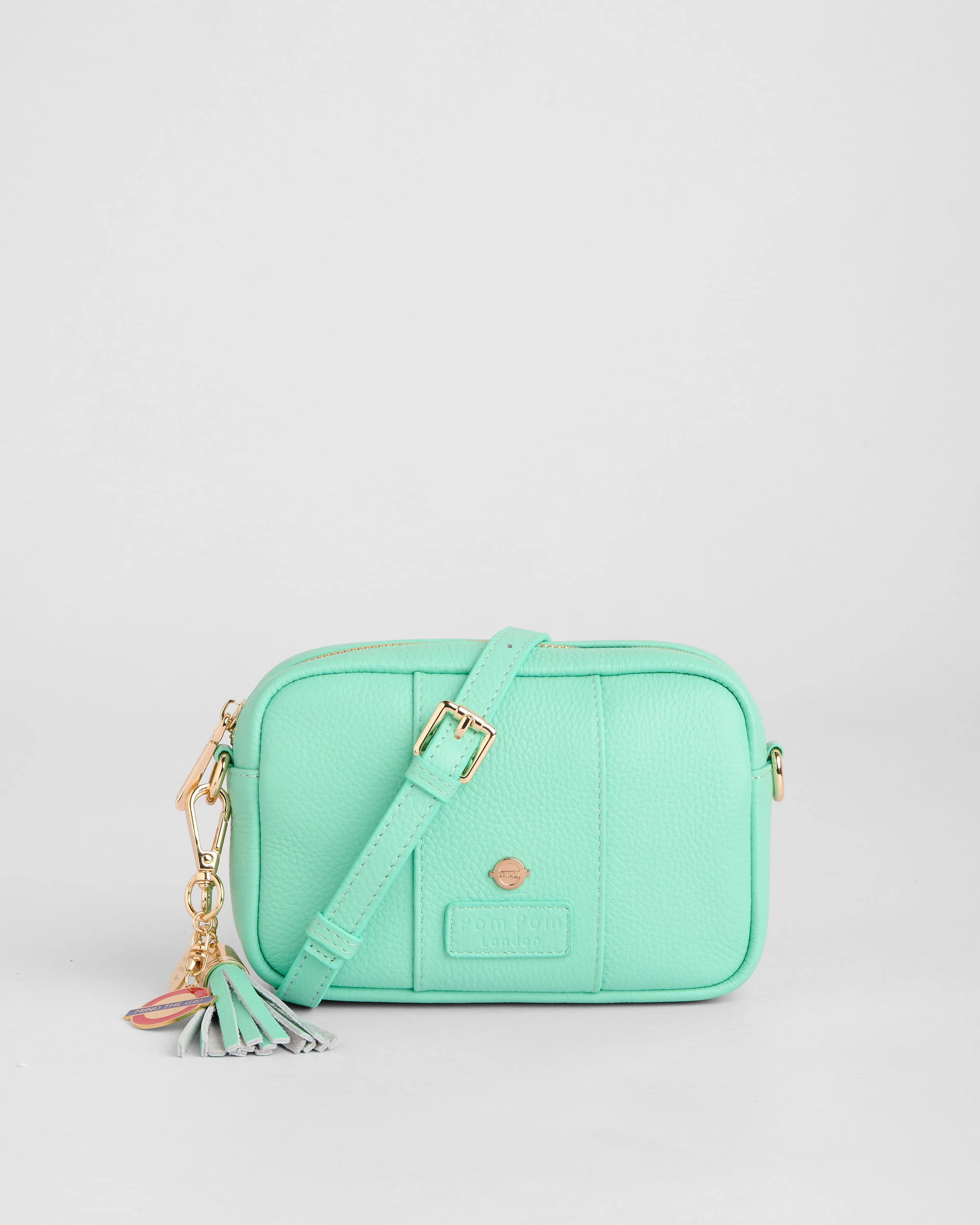 Pom Pom London City MINI Bag Waterloo & City Line Turquoise - Image 4