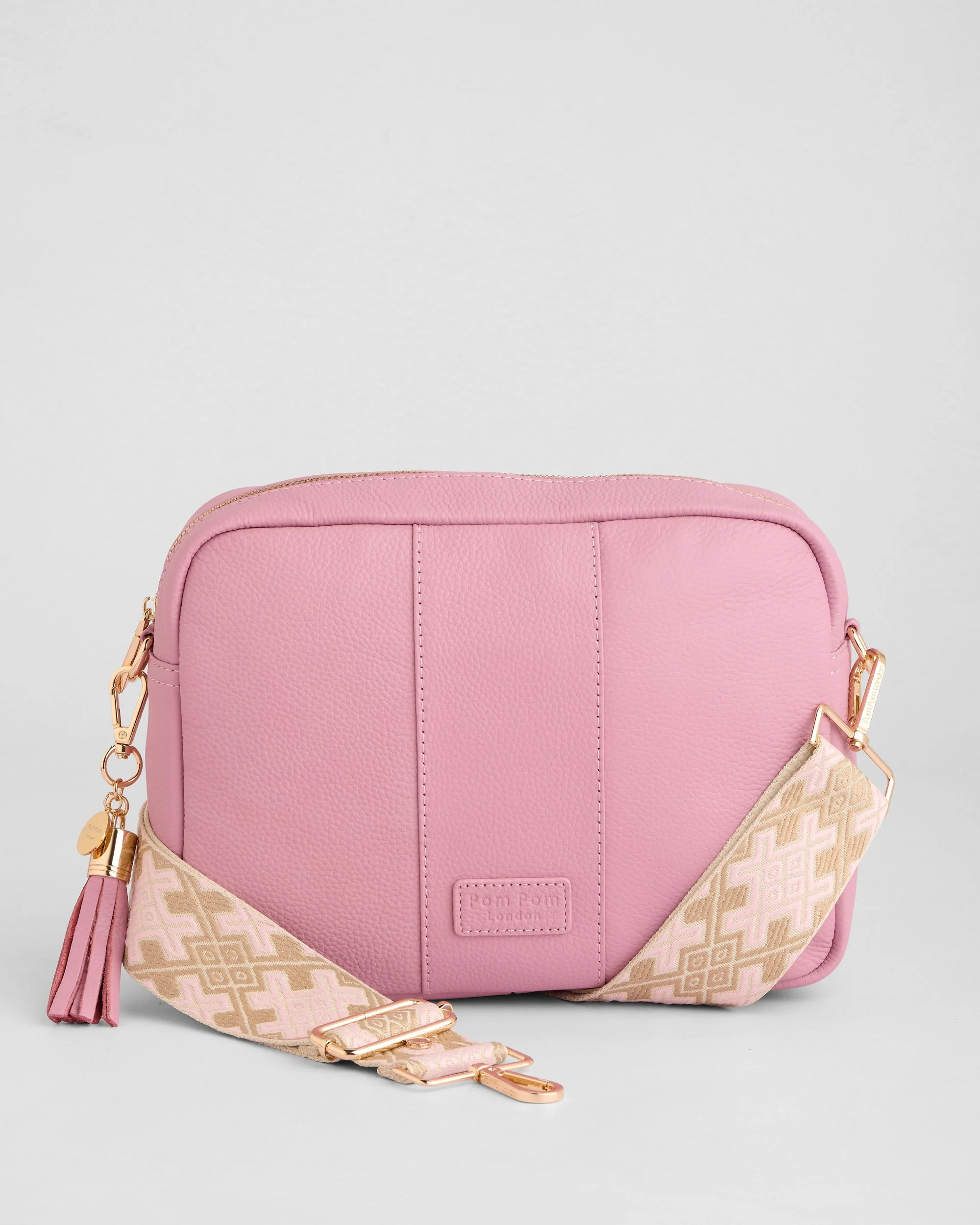 Pom Pom London City Plus Bag Pink - Image 5