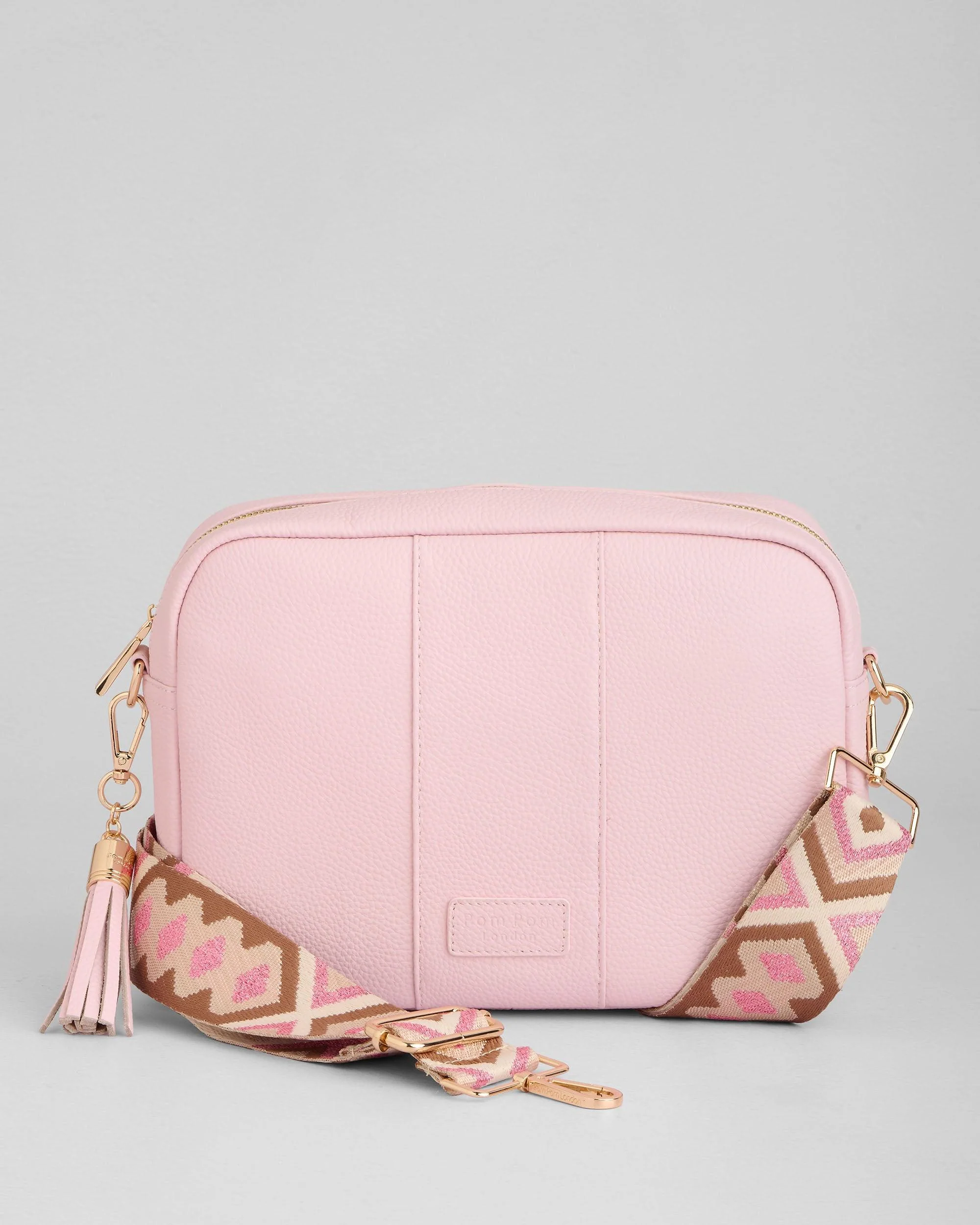 Pom Pom London City Plus Bag Cherry Blossom Pink - Image 4