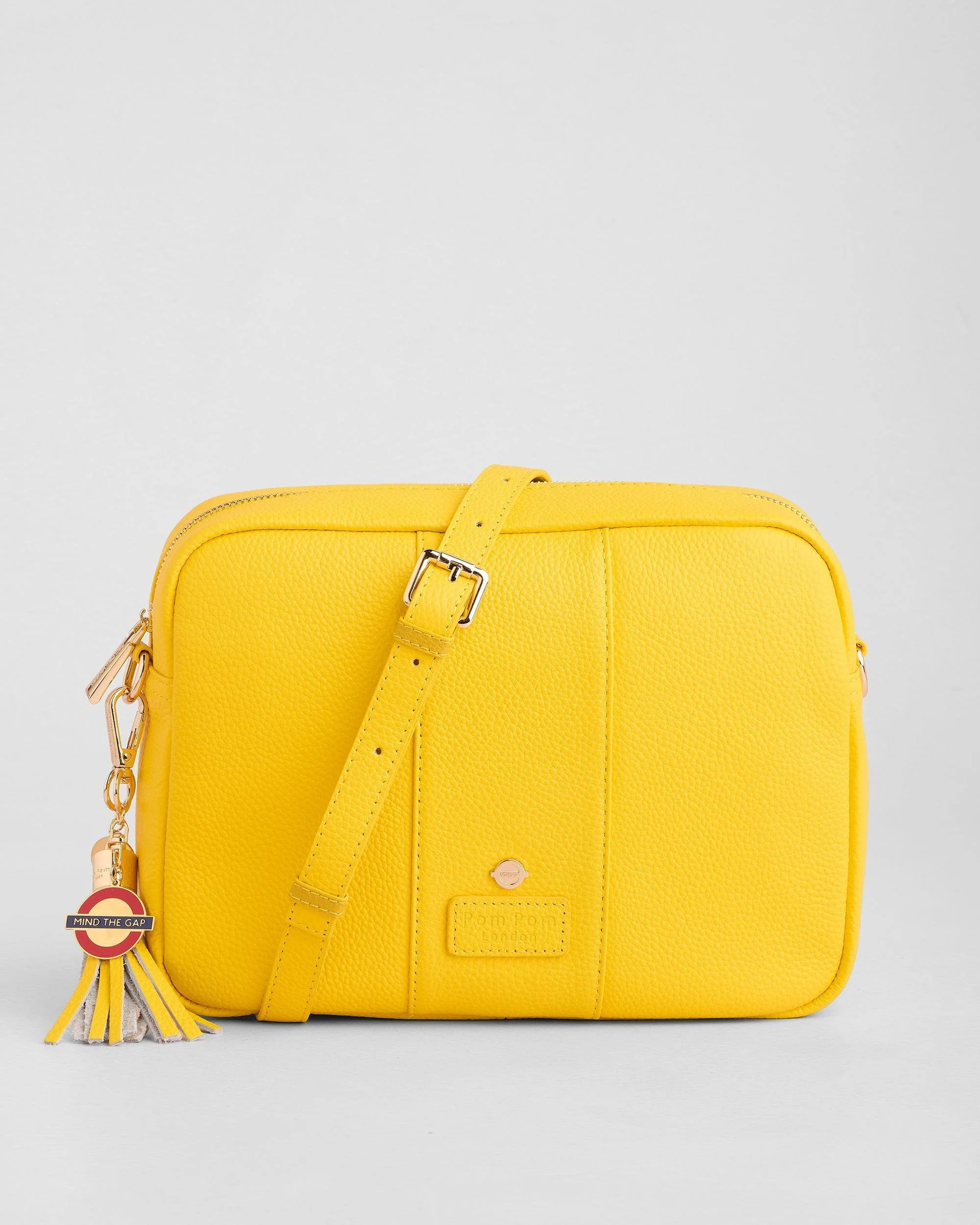 Pom Pom London City Plus Bag Circle Line Yellow - Image 3