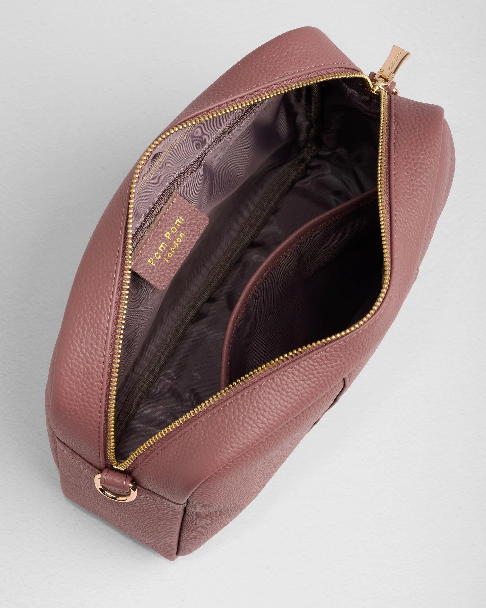 Pom Pom London City Plus Bag Dusky Orchid - Image 6