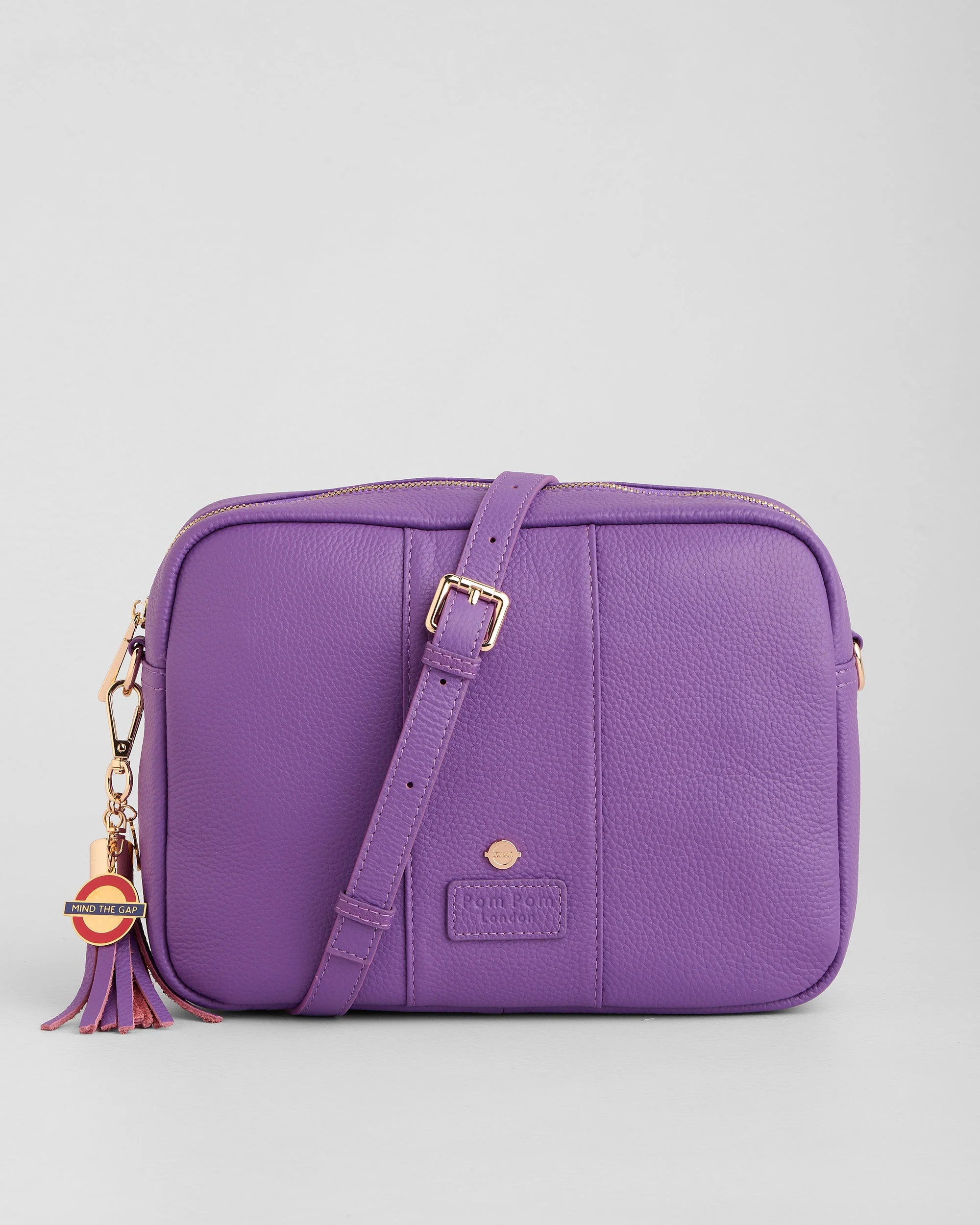 Pom Pom London City Plus Bag Elizabeth Line Purple - Image 3