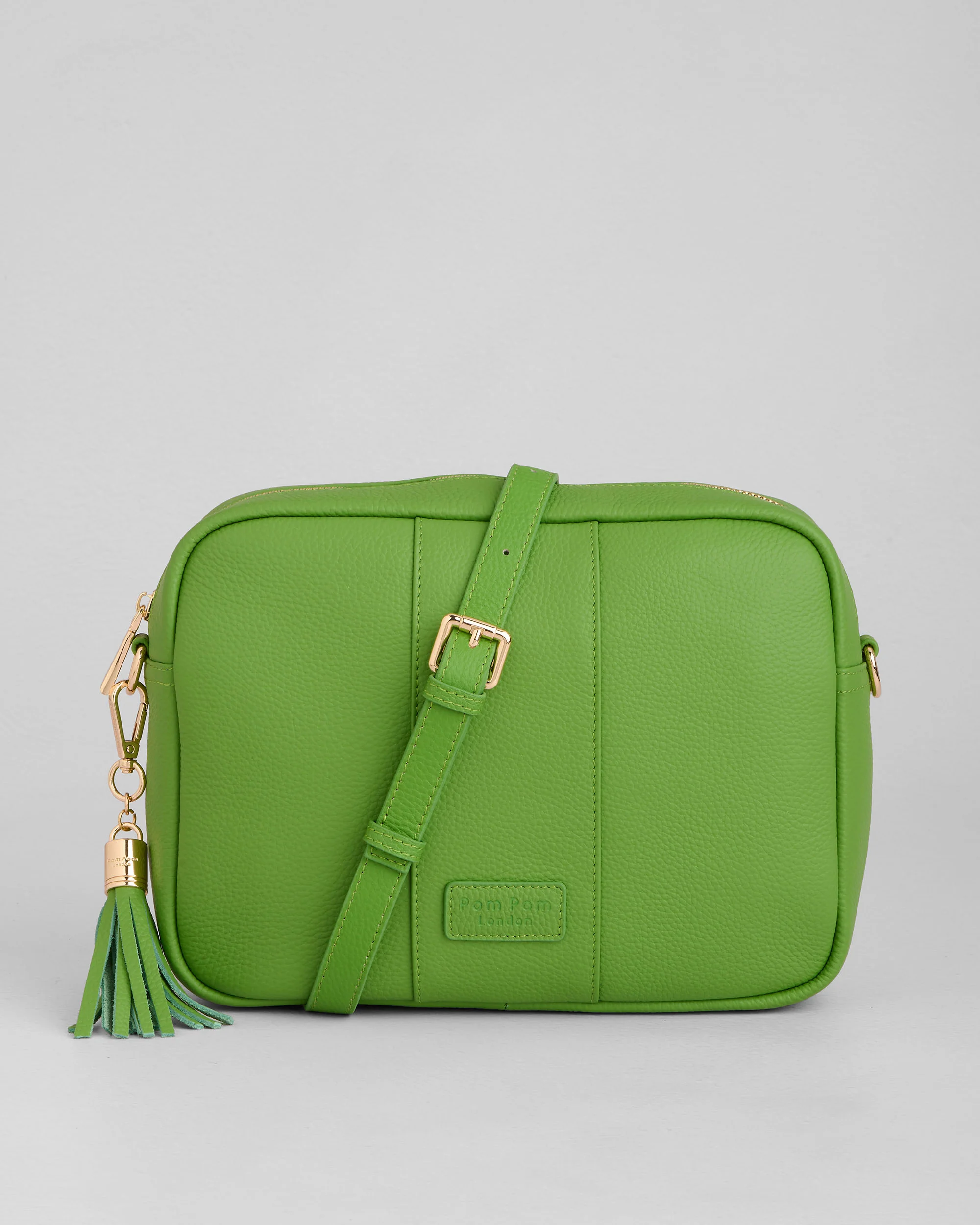 Pom Pom London City Plus Bag Frog Green - Image 3