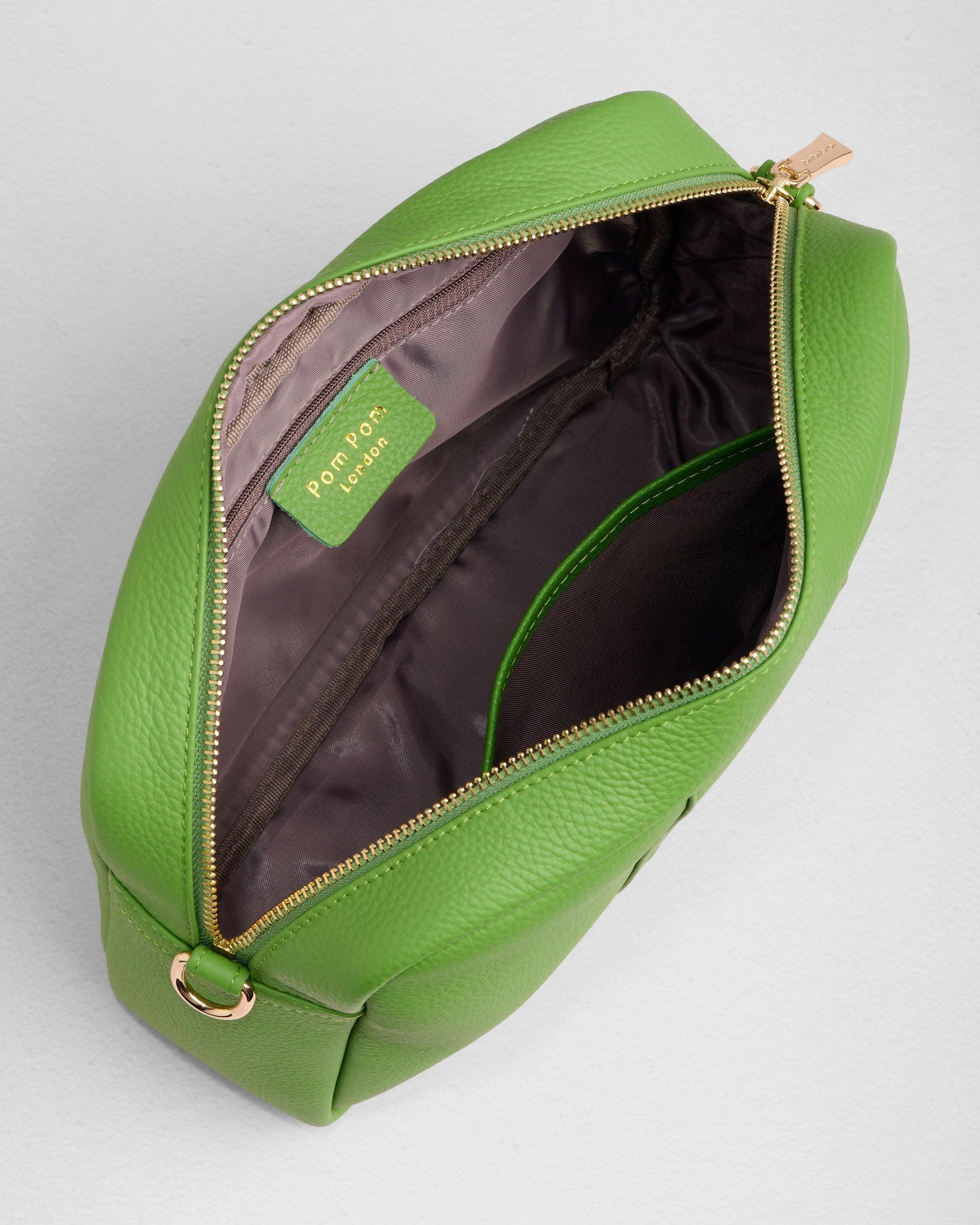 Pom Pom London City Plus Bag Frog Green - Image 5