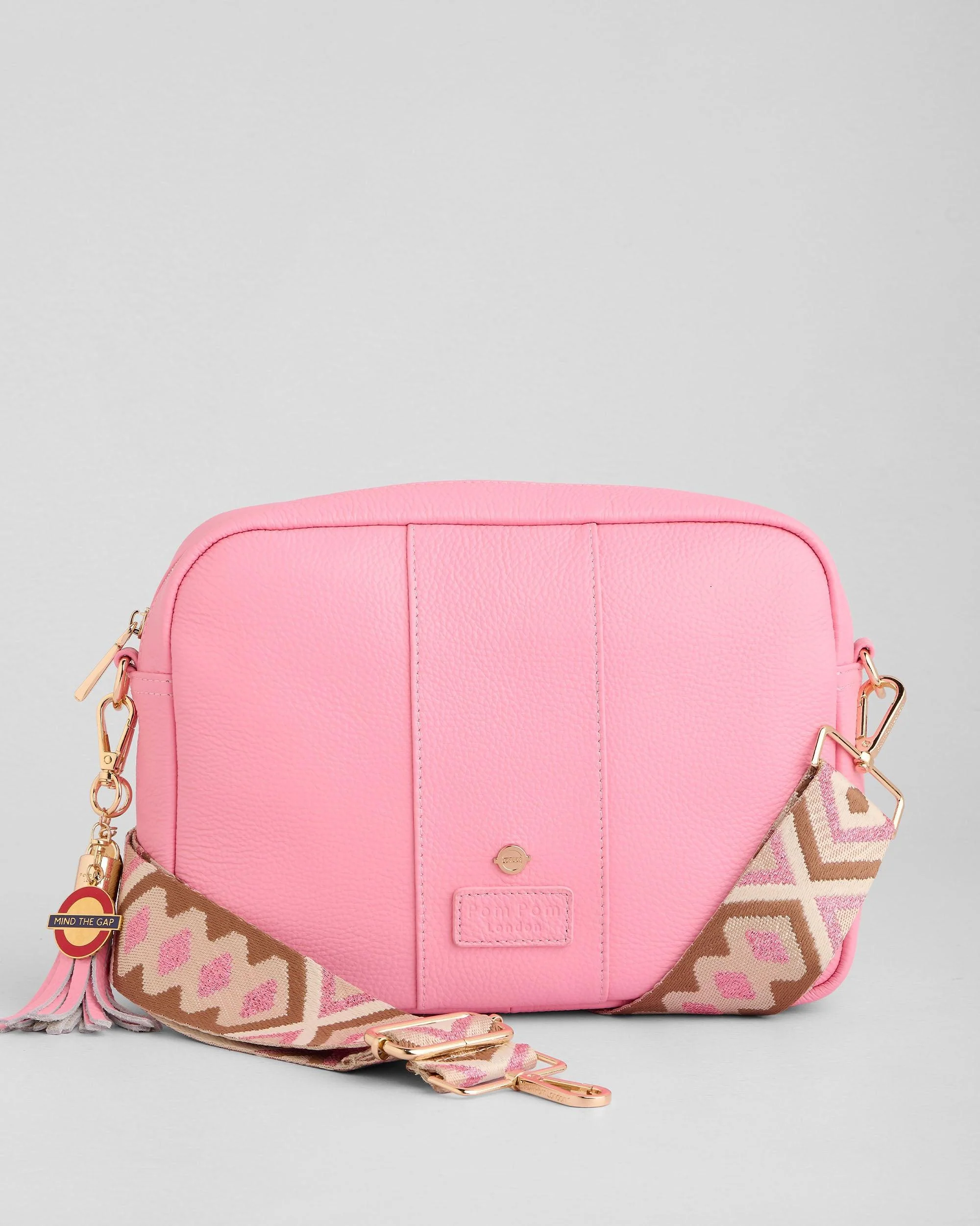 Pom Pom London City Plus Bag Hammersmith & City Line Pink - Image 5