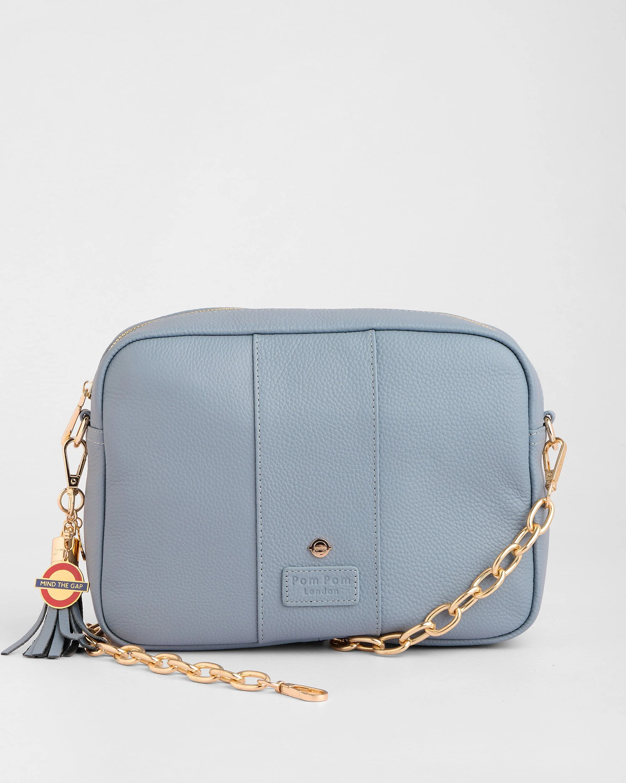 Pom Pom London City Plus Bag Jubilee Line Grey - Image 3