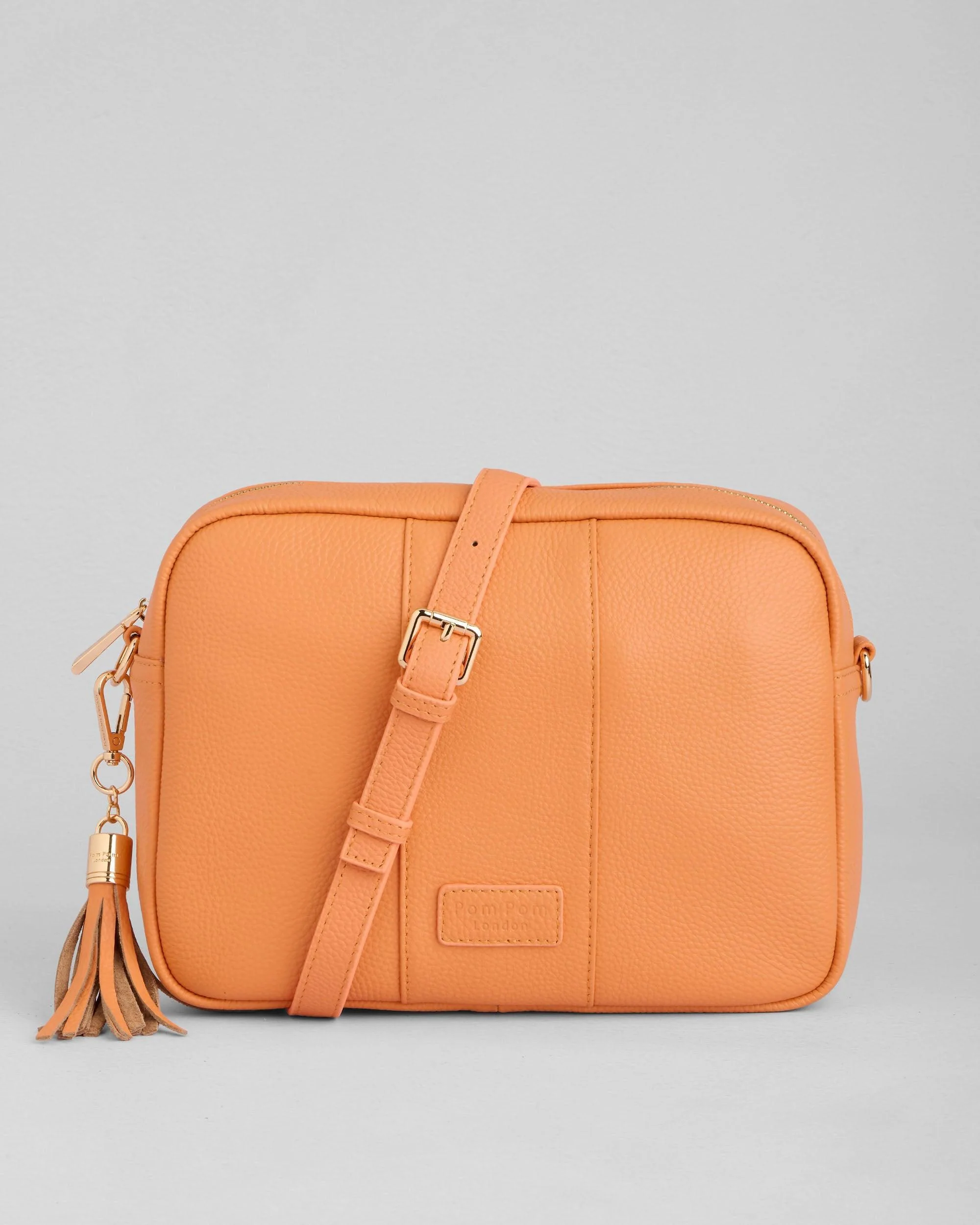 Pom Pom London City Plus Bag Mango Tango - Image 3