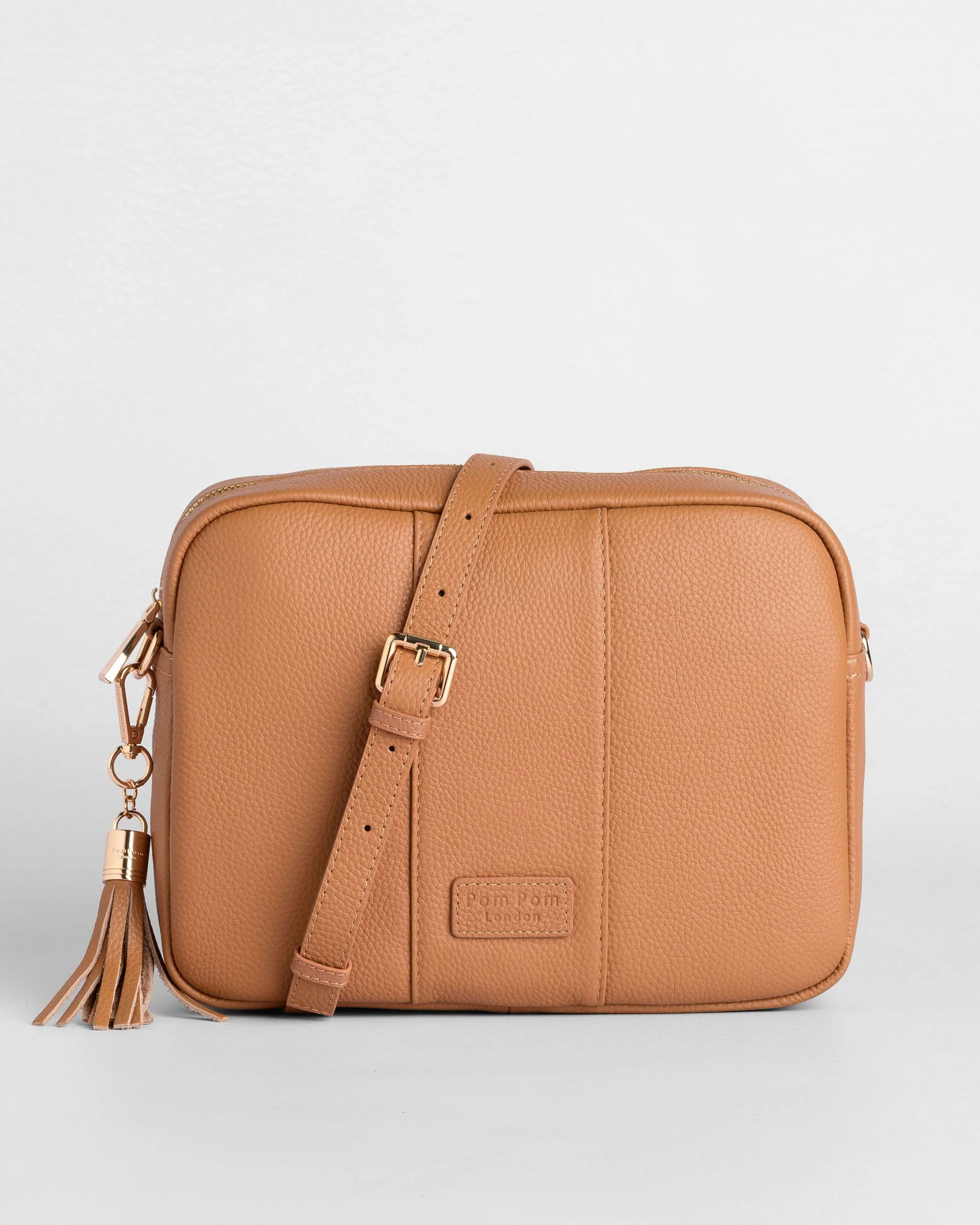 Pom Pom London City Plus Bag Maple - Image 3