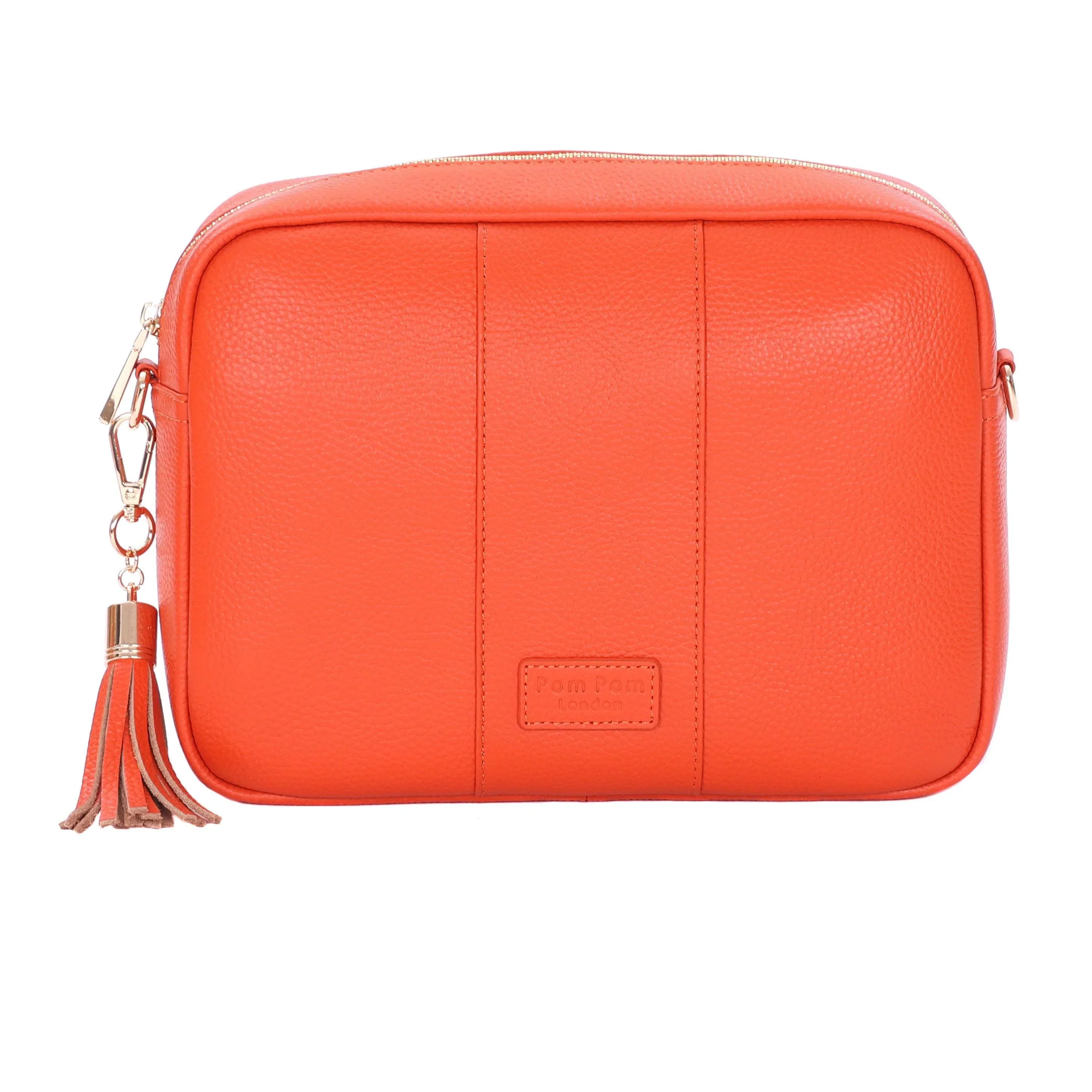 Pom Pom London City Plus Bag Orange Spice