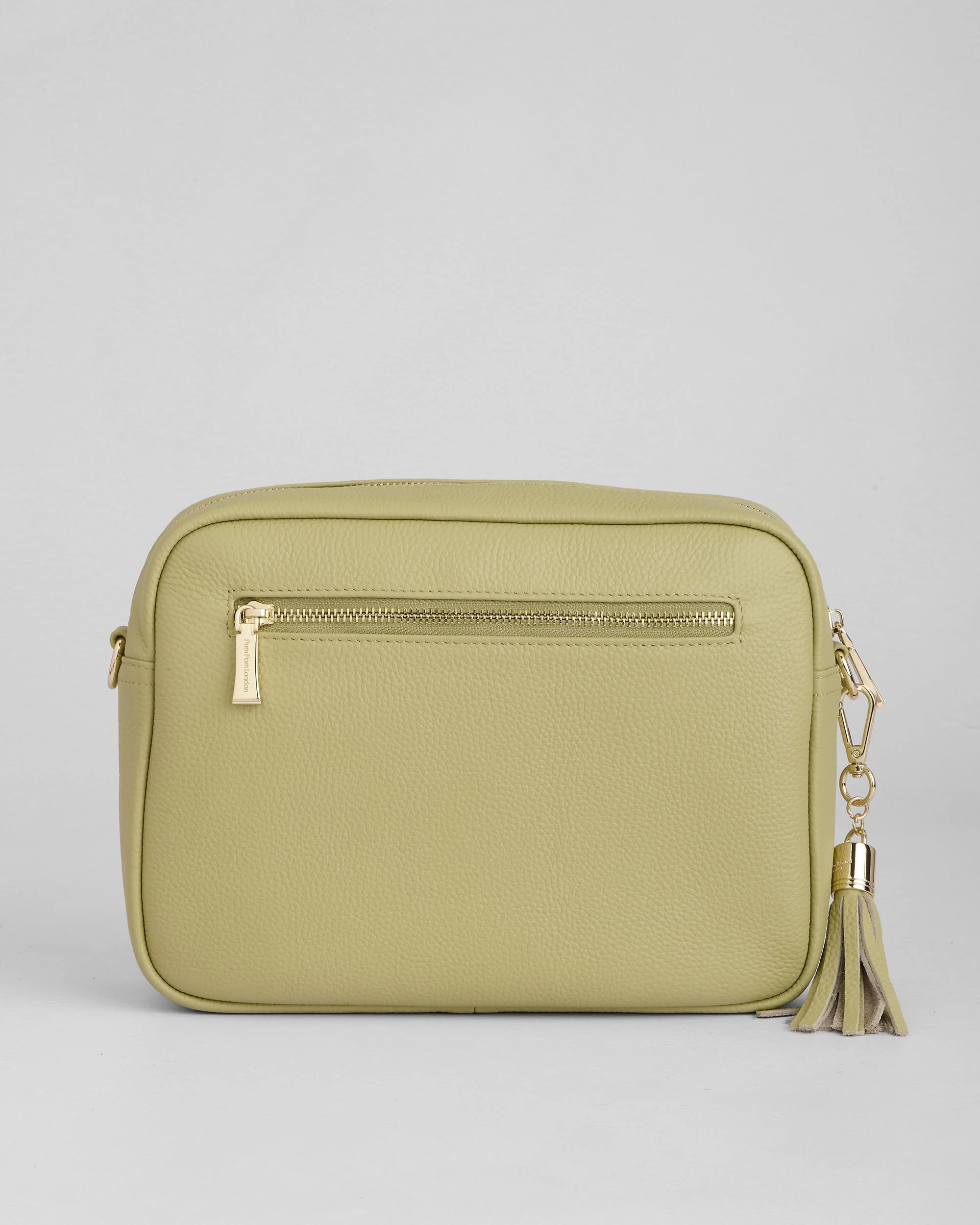 Pom Pom London City Plus Bag Pale Fern - Image 5