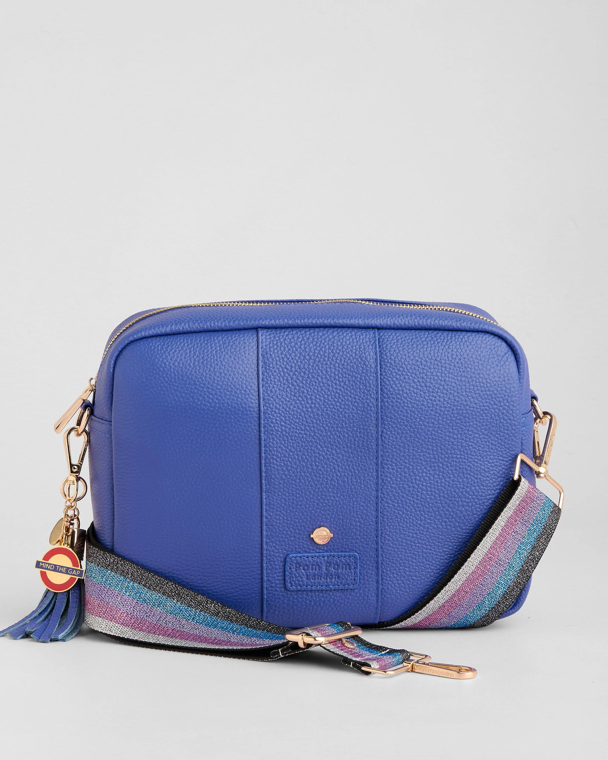 Pom Pom London City Plus Bag Piccadilly Line Blue - Image 3