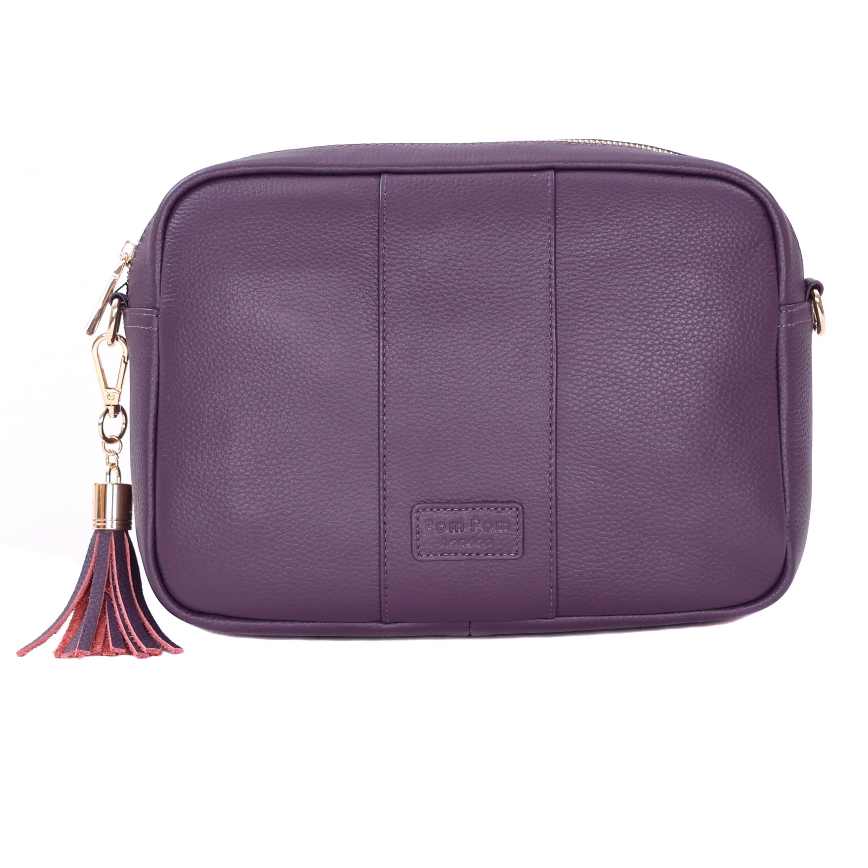 Pom Pom London City Plus Bag Purple Nightshade