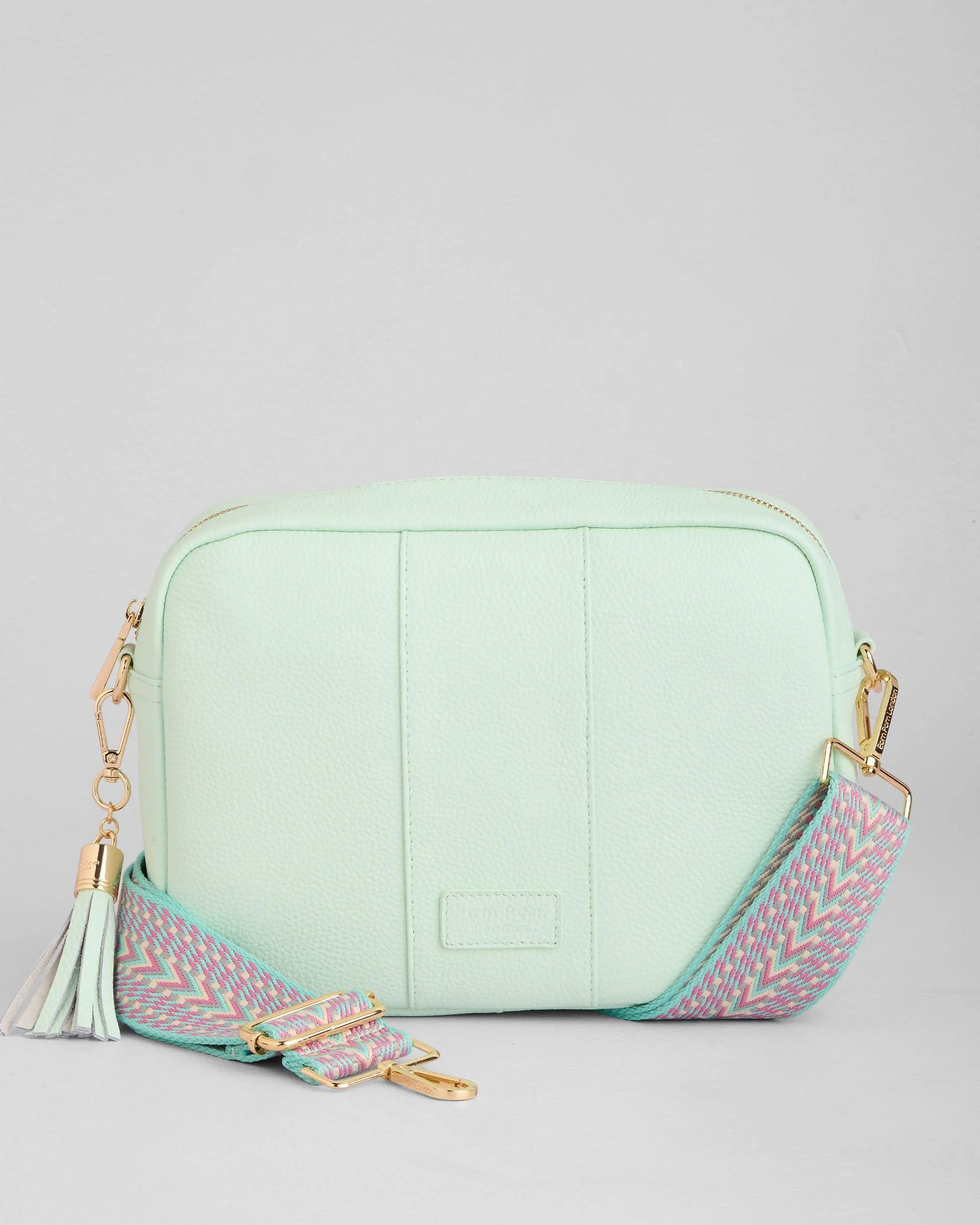 Pom Pom London City Plus Bag Spearmint - Image 4